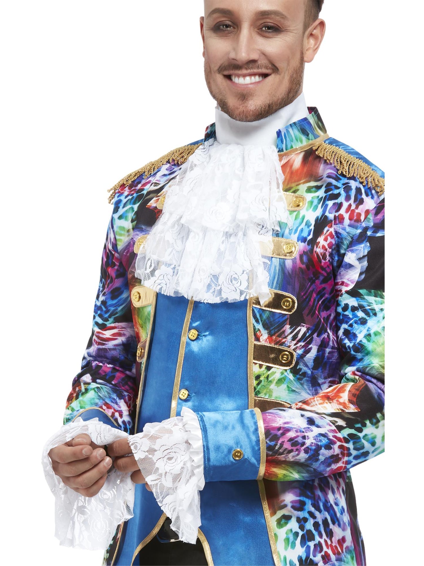 Cravat & Cuff Set, White Wholesale