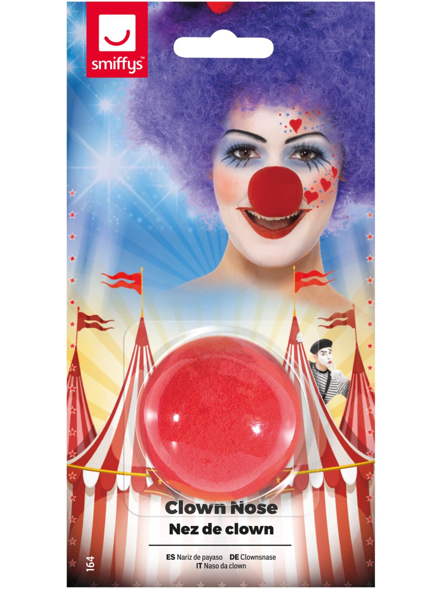 Clownsnase, Rot, Schaumstoff