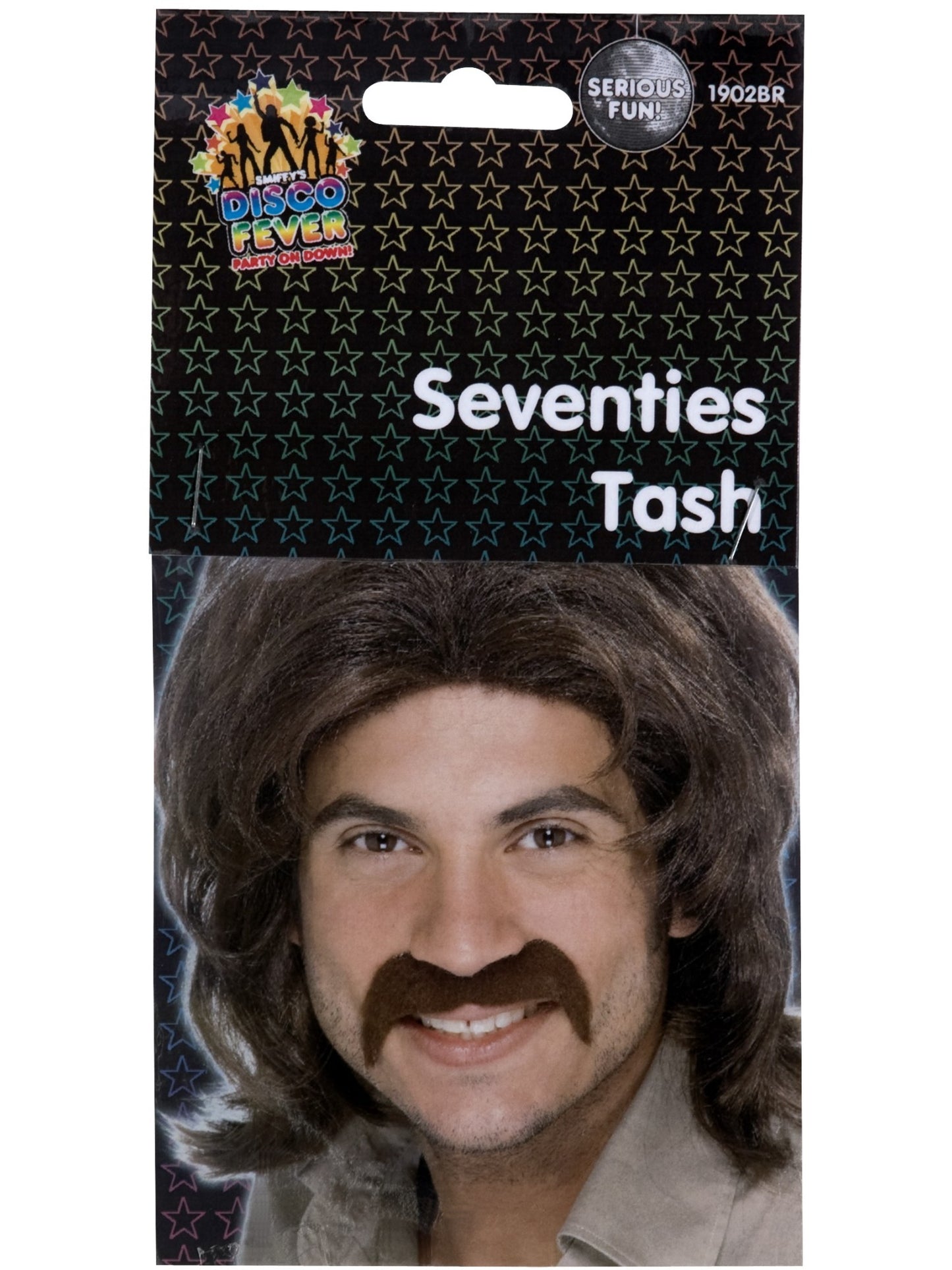 Seventies Tash, Brown Wholesale