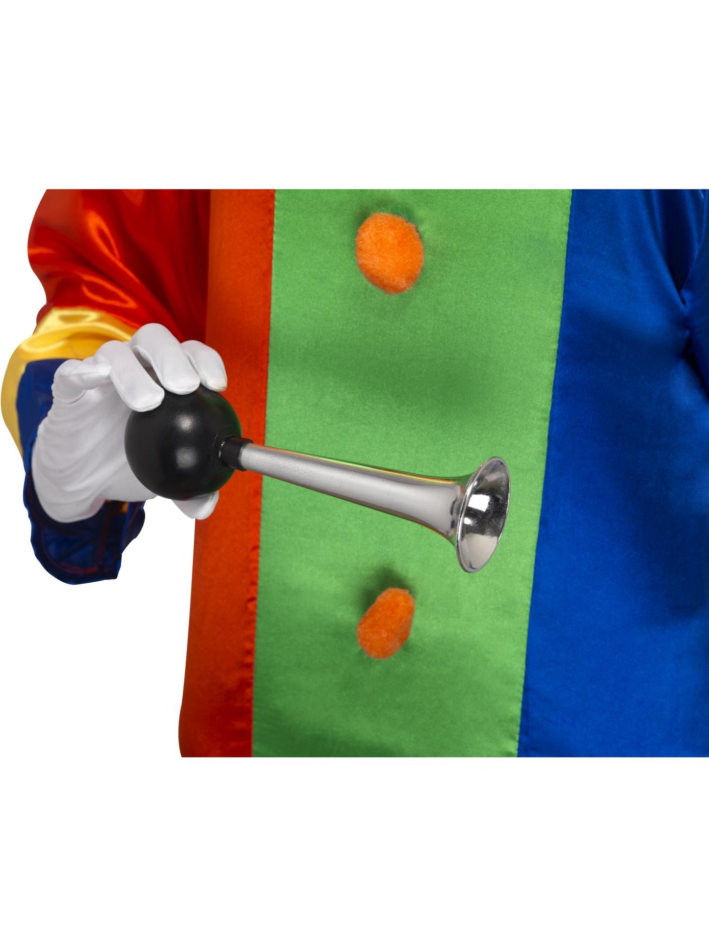 Honk Honk Clown Horn, Silver Wholesale