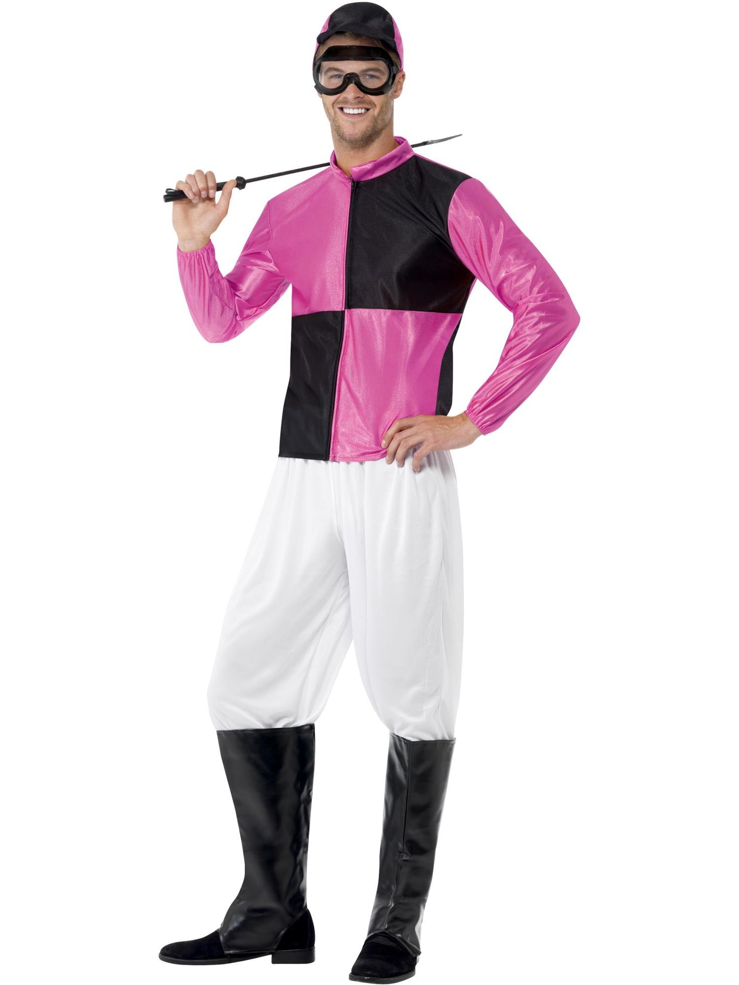 Jockey Costume, Pink & Black Wholesale