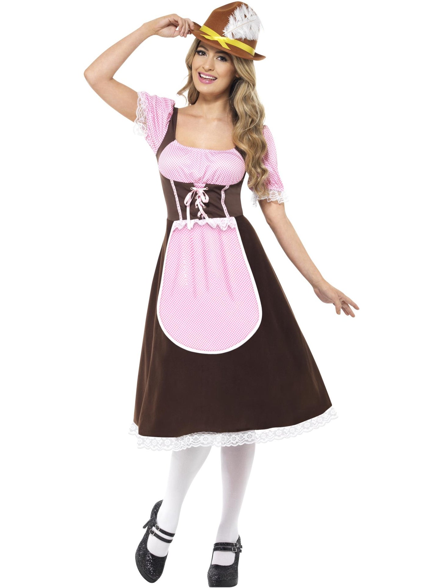 Tavern Girl Costume, Brown Wholesale