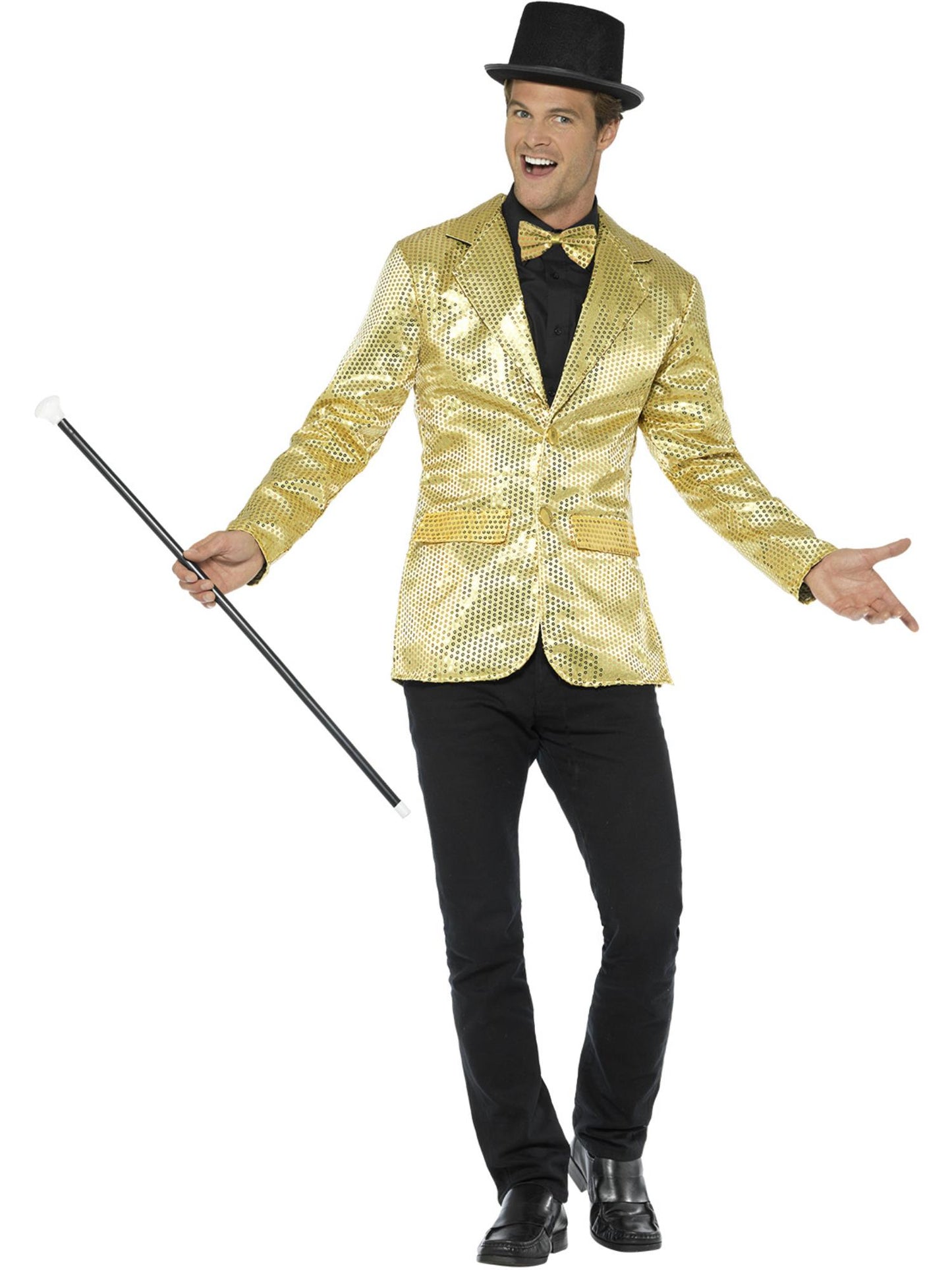 Veste à sequins, doré, pour homme