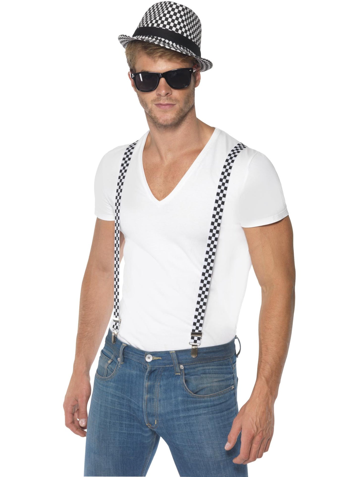 Ska Two Tone Instant Kit, Black & White Wholesale