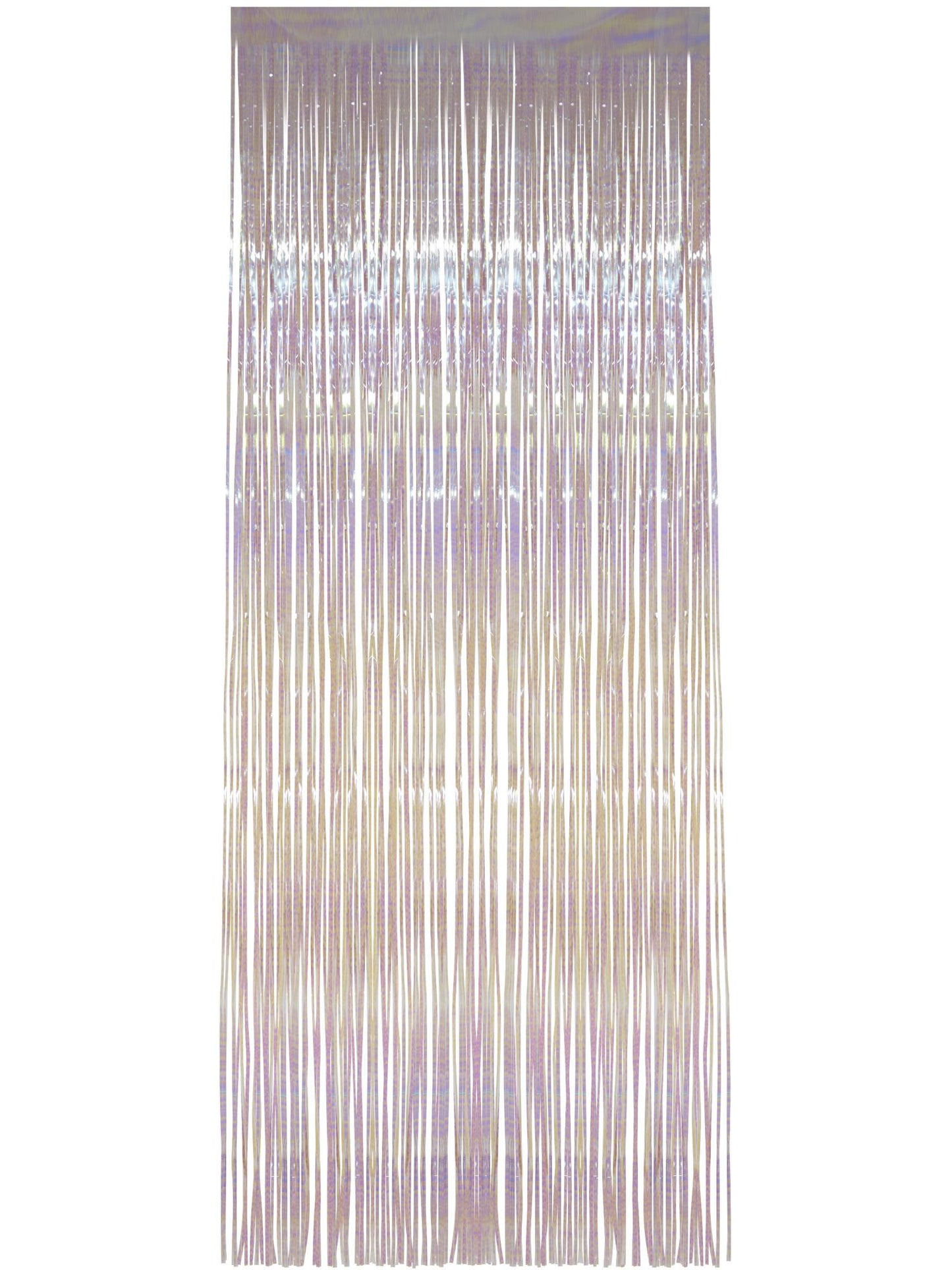 Rideau scintillant, Blanc, Irisé, 91x244cm/36x96in