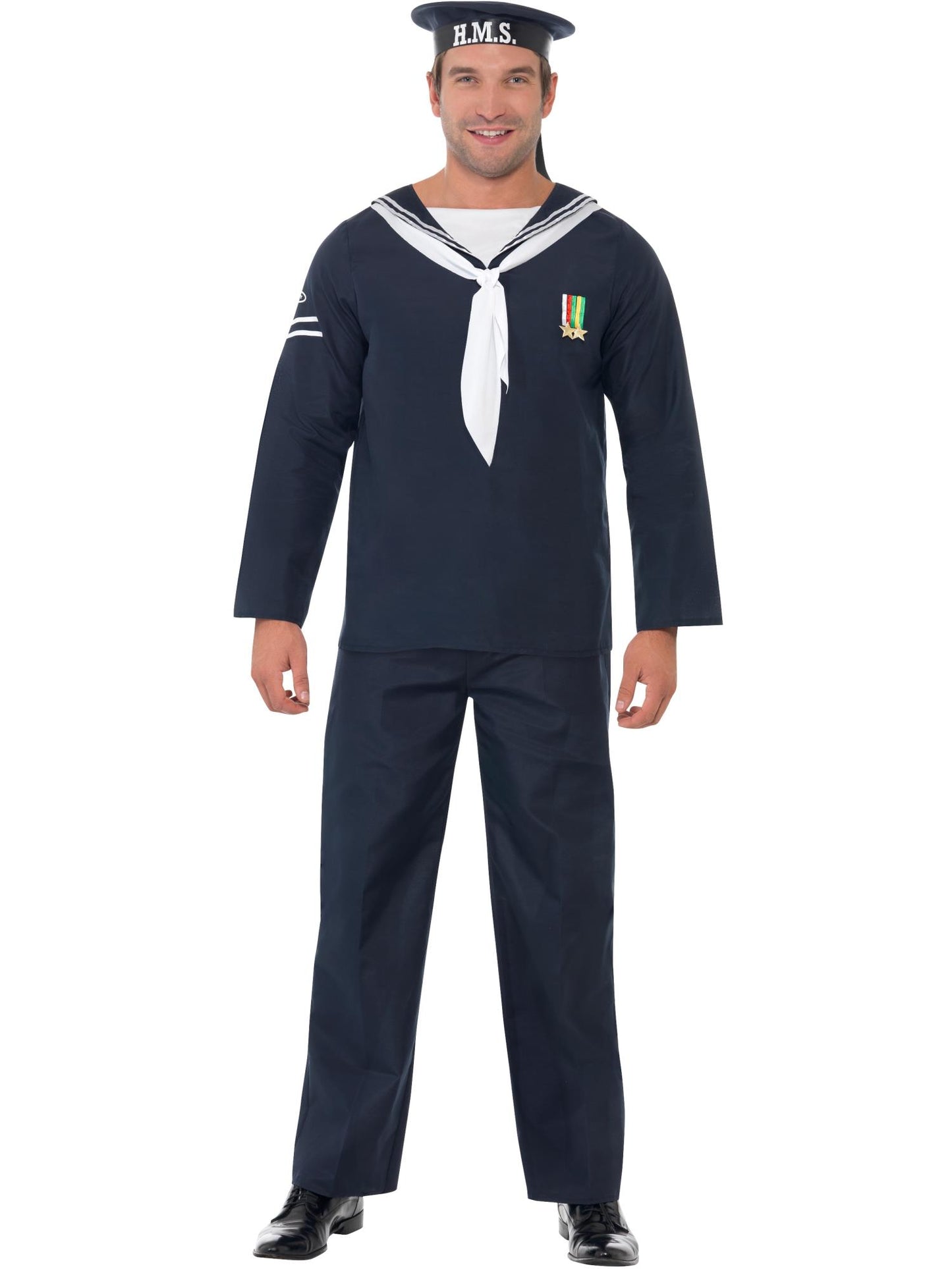 Marine-Matrose, Blau, enthält Mütze, Oberteil und Hose