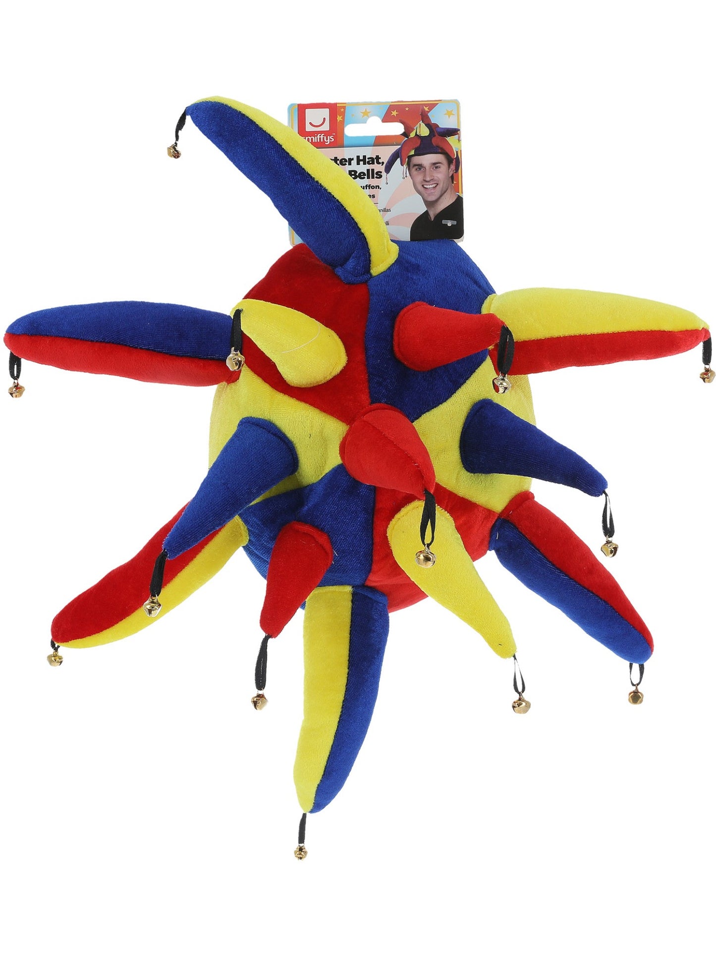 Jester Hat, Multi-Coloured Wholesale