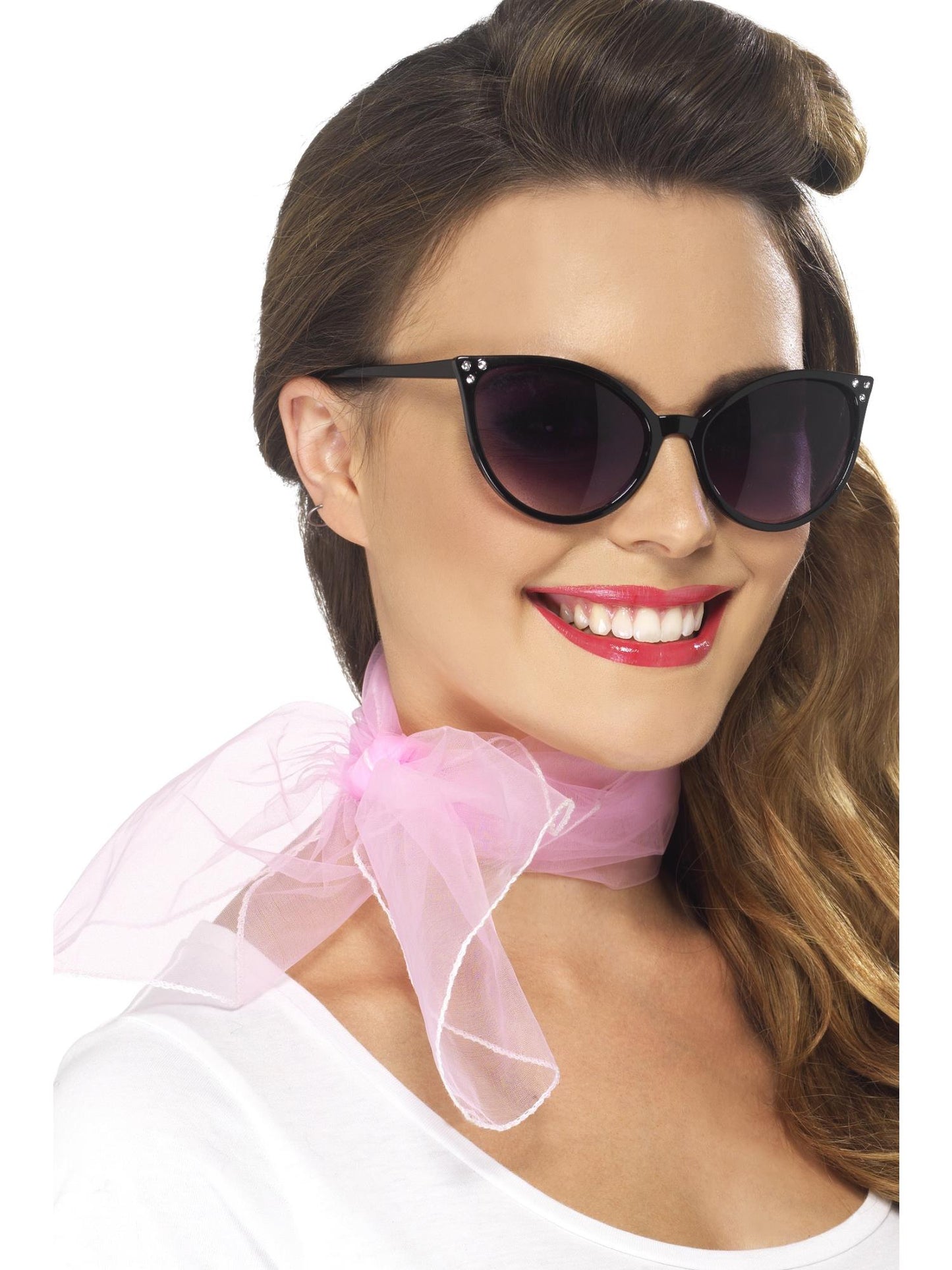 Foulard années 50, style chiffon
