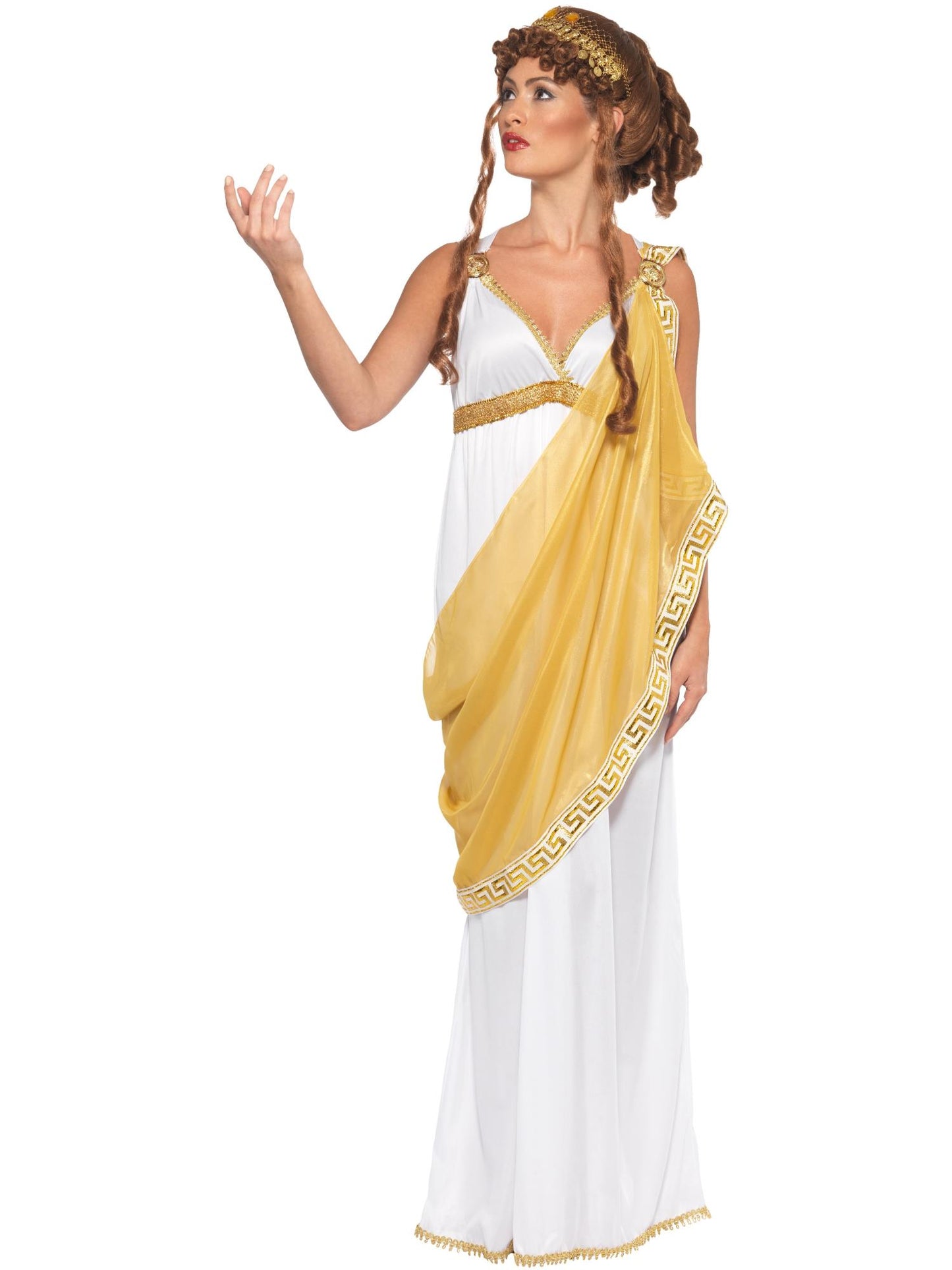 Helen of Troy Costume, White & Gold Wholesale