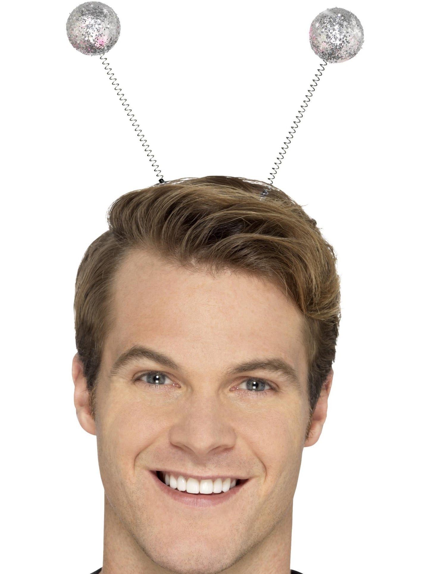 Glitter Ball Boppers, Silver Wholesale