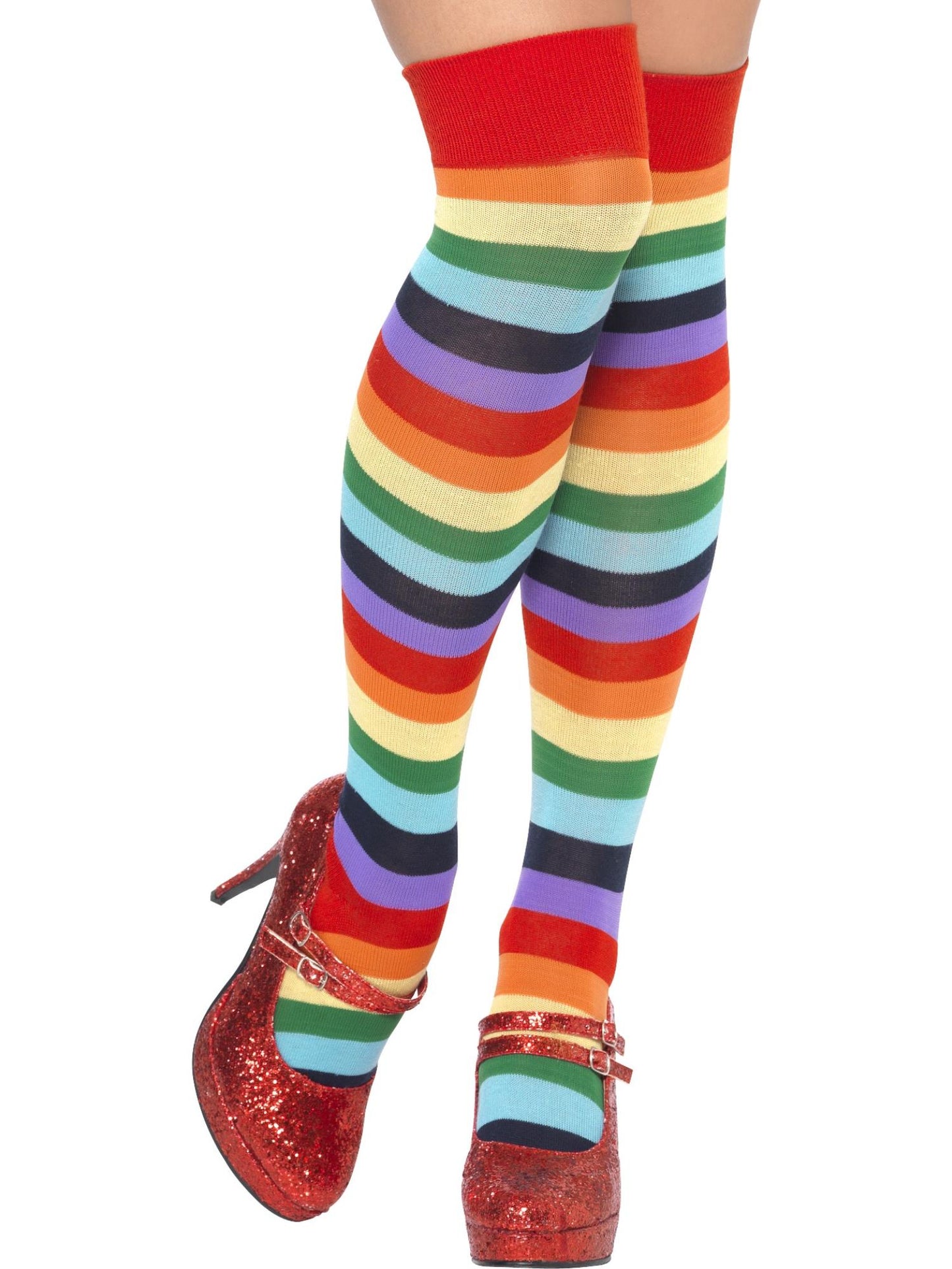 Clown Socks, Long, Multi-Coloured Wholesale