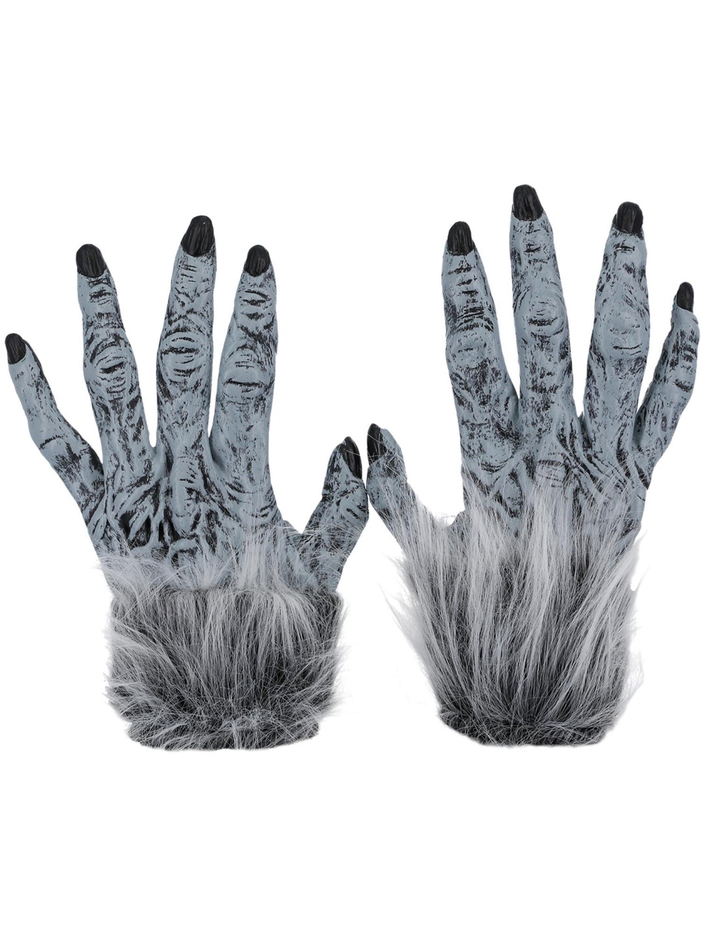 Fellhände Werwolf, Grau, PVC