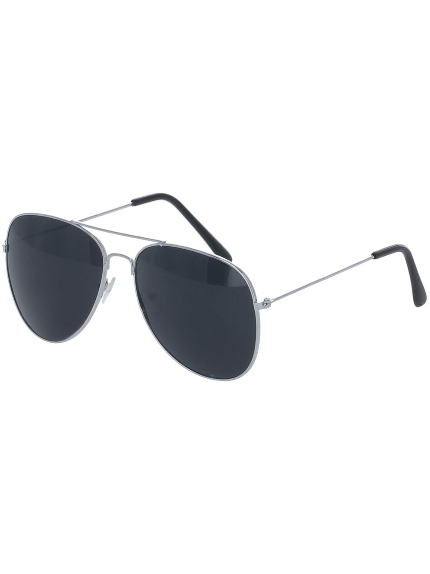 Pilotenbrille, Silber