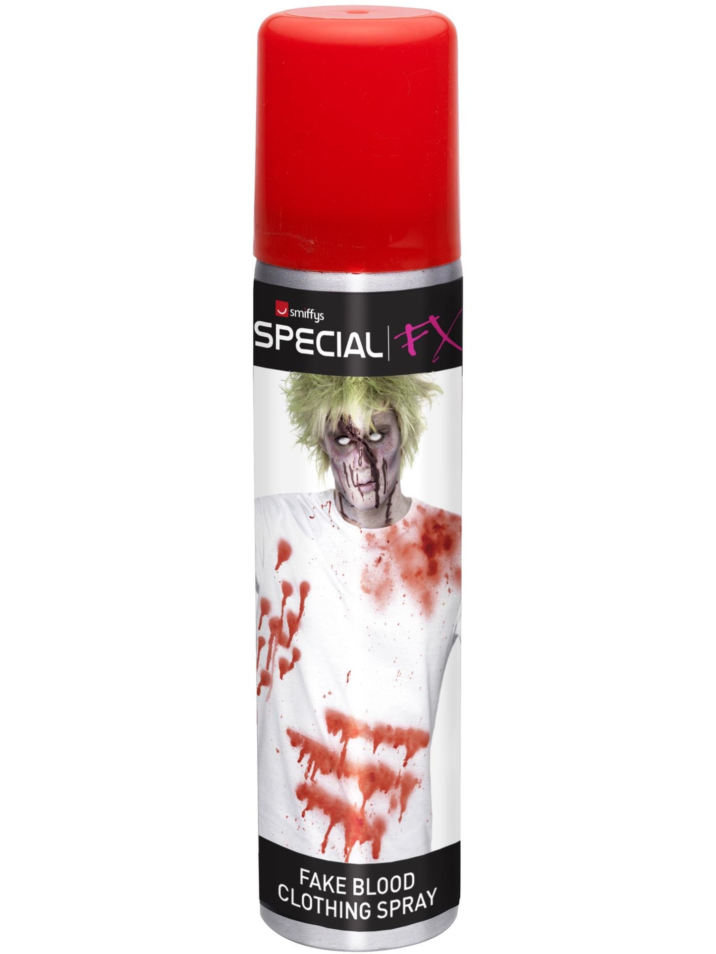 Spray de sangre falsa para ropa, en latas de 75 ml, 12 latas
