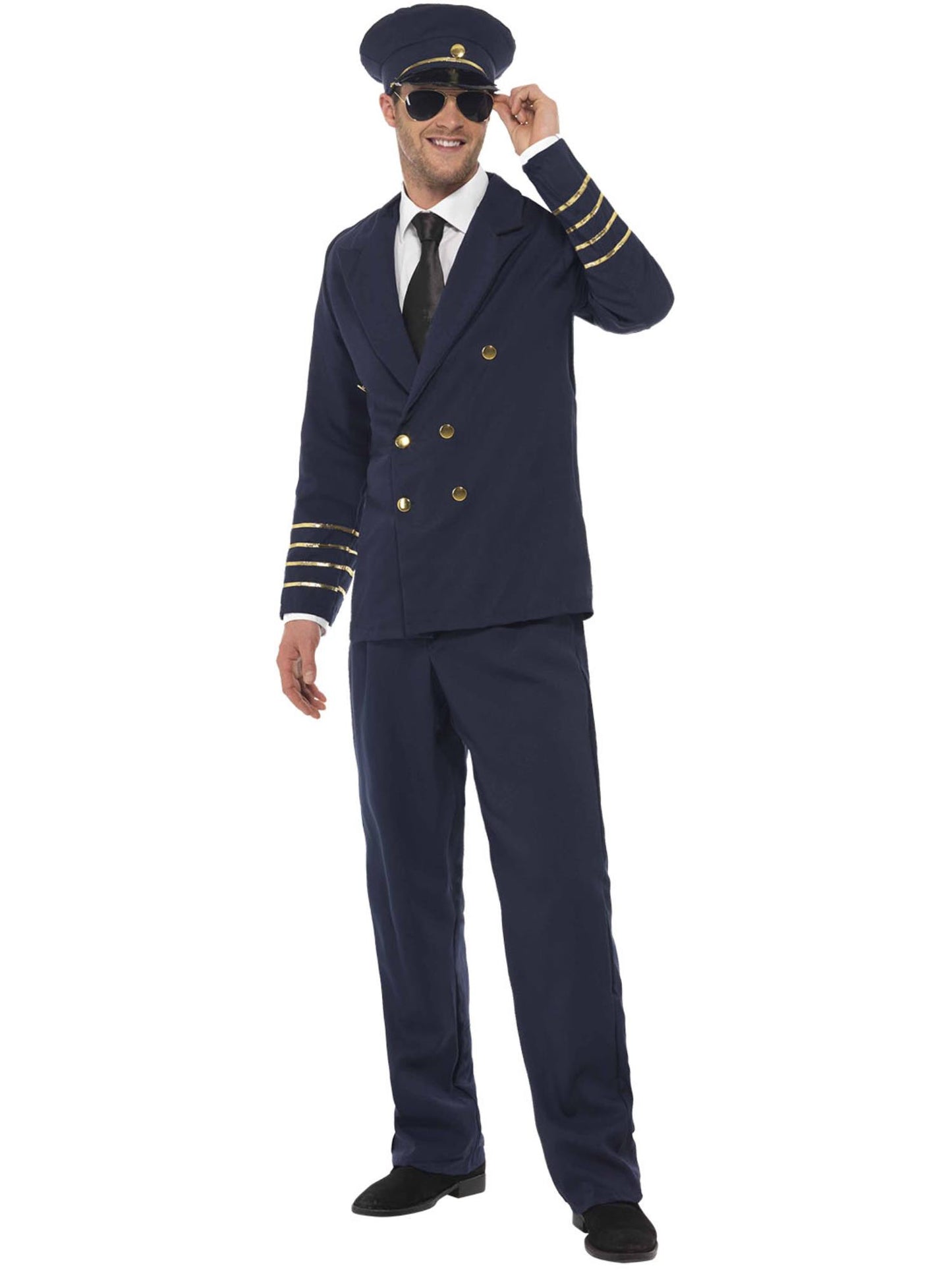 Pilot Costume, Navy Blue Wholesale