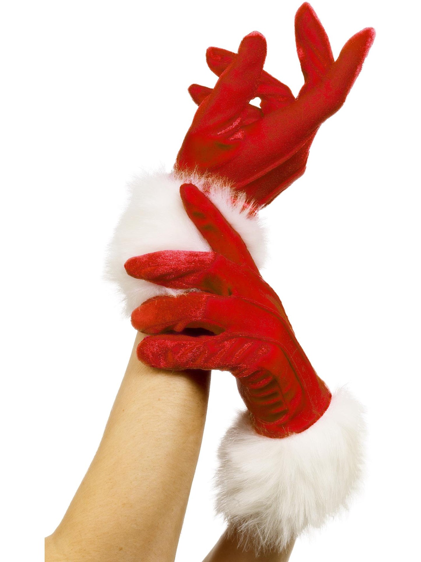 Santa Gloves, Red Wholesale