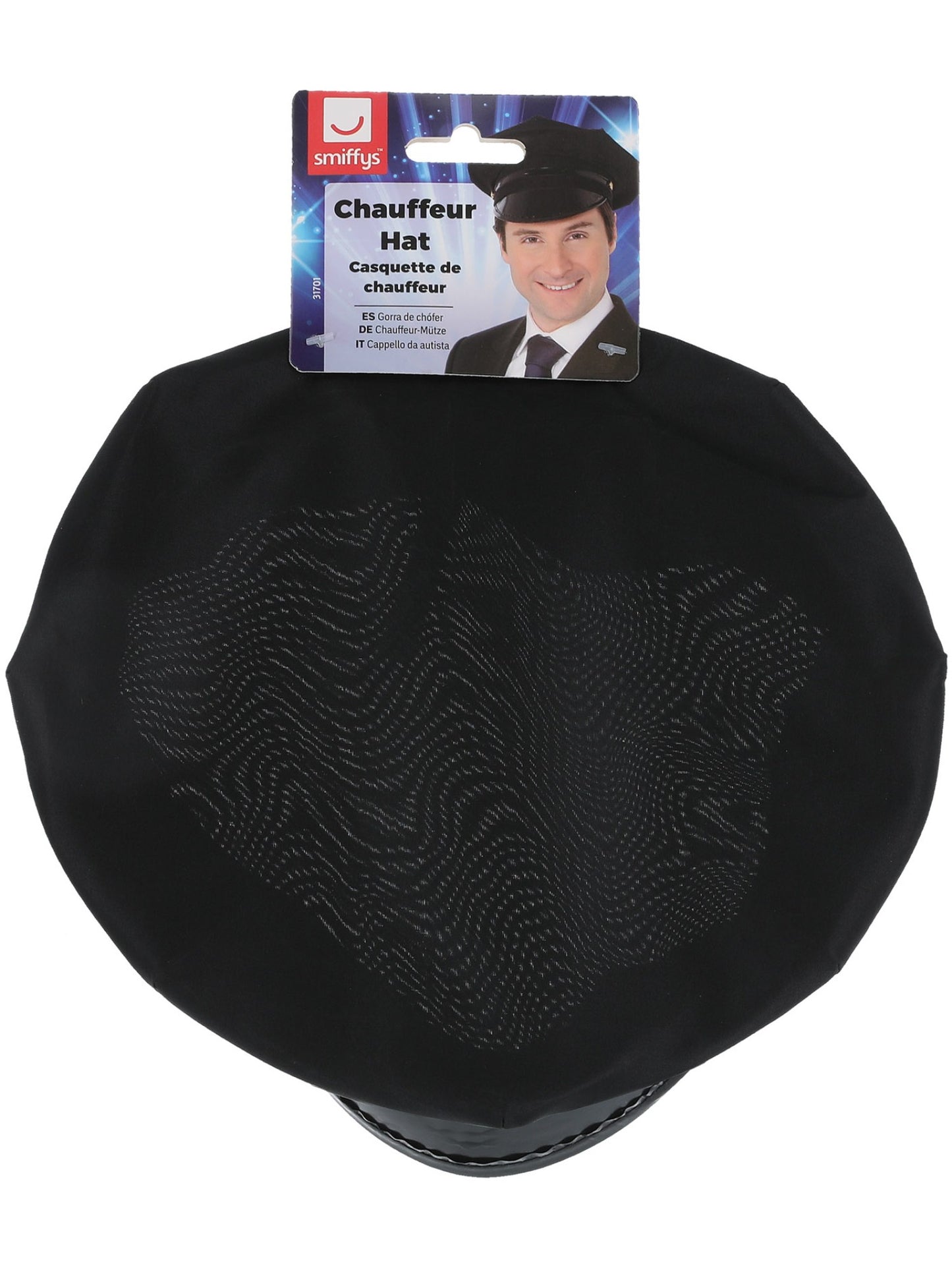 Casquette de chauffeur, noire