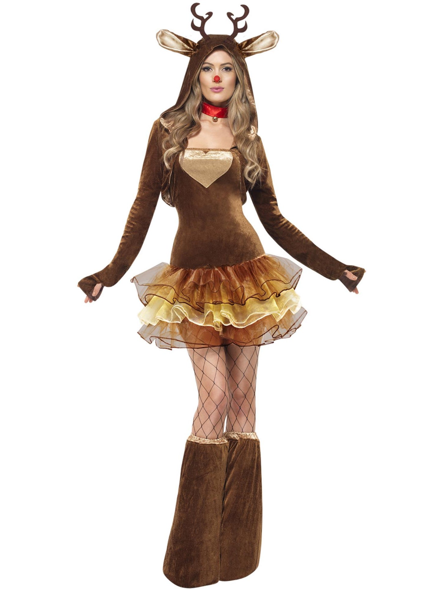 Fever Reindeer Costume, Tutu Dress, Brown Wholesale