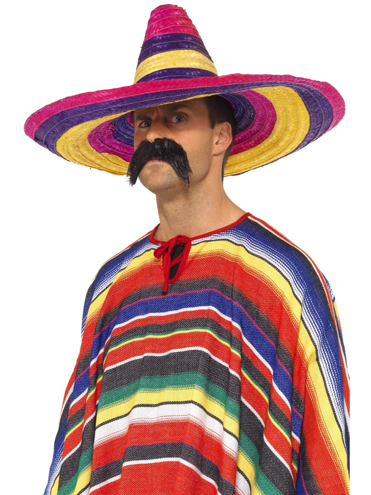 Large Sombrero, Multi-Coloured Wholesale