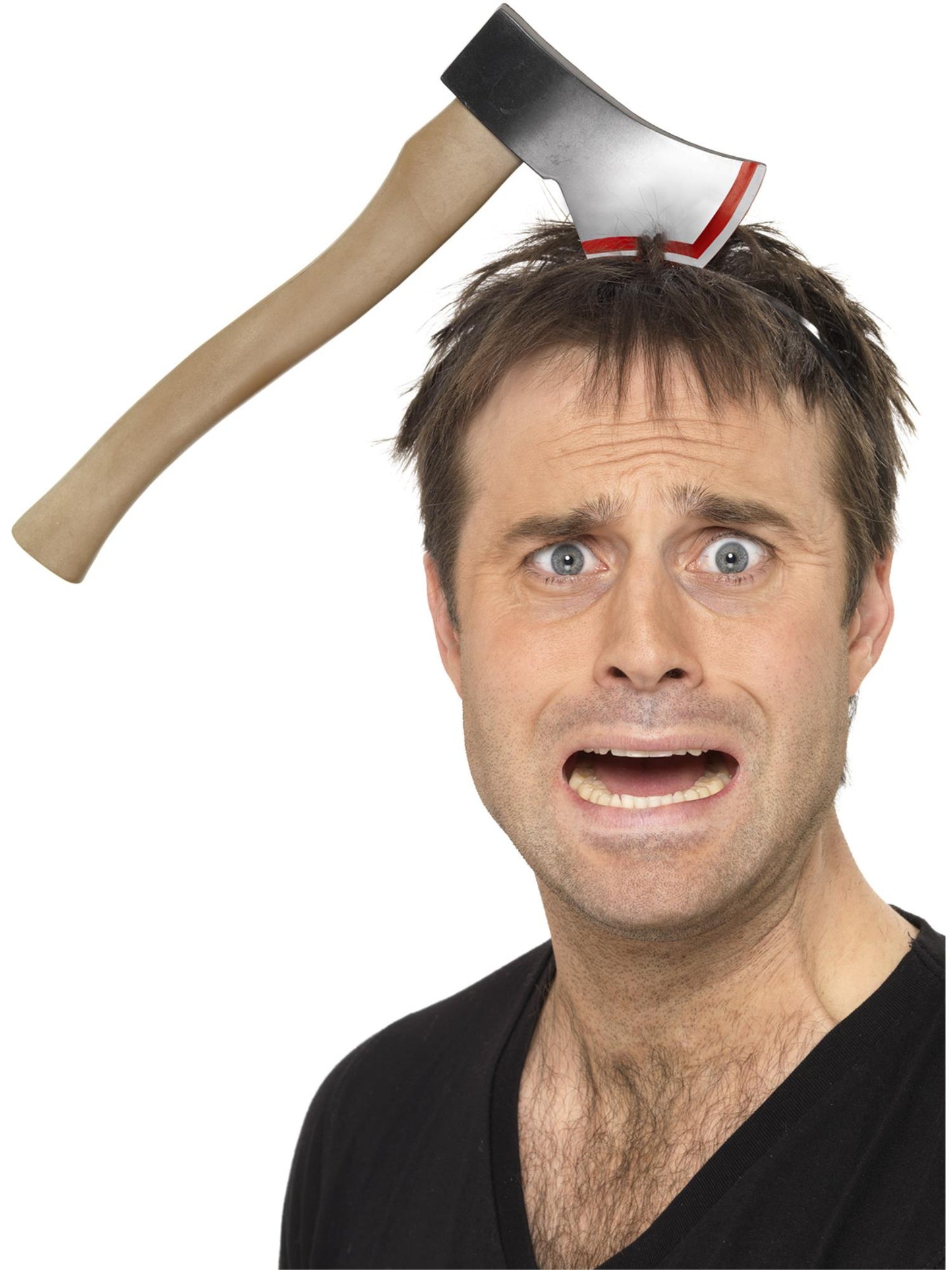 Hacha en la cabeza, 33cm