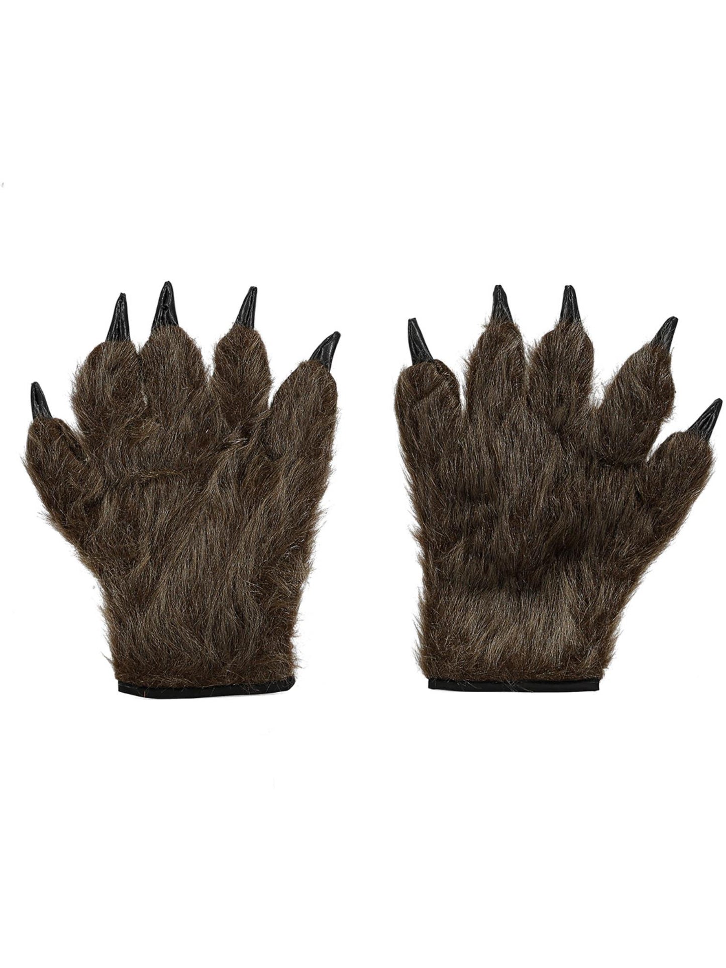 Hairy Monster/Animal Hands, Brown Wholesale