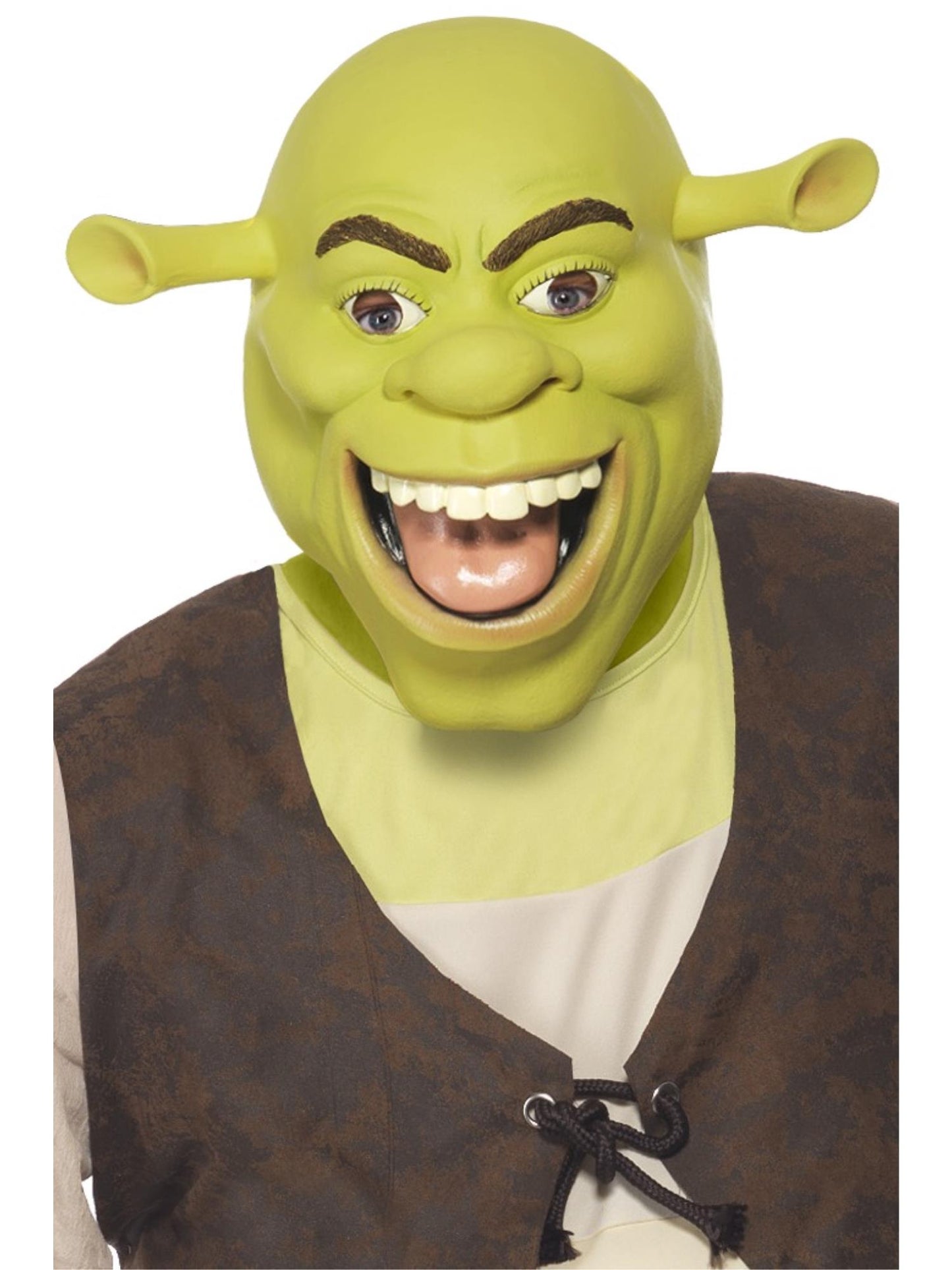 Latexmaske Shrek, Grün