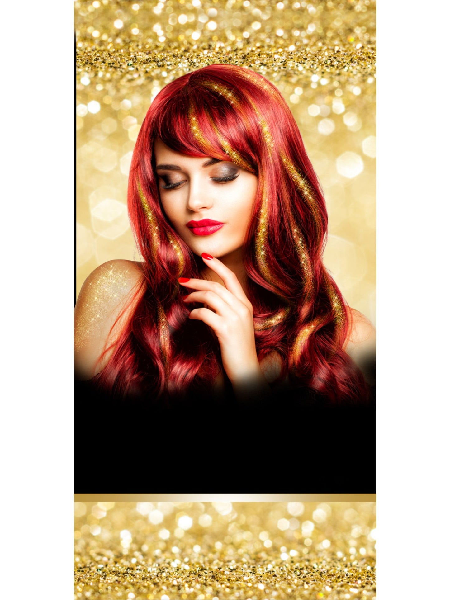 Smiffys Make-Up FX, Hair & Body Spray, Gold Wholesale