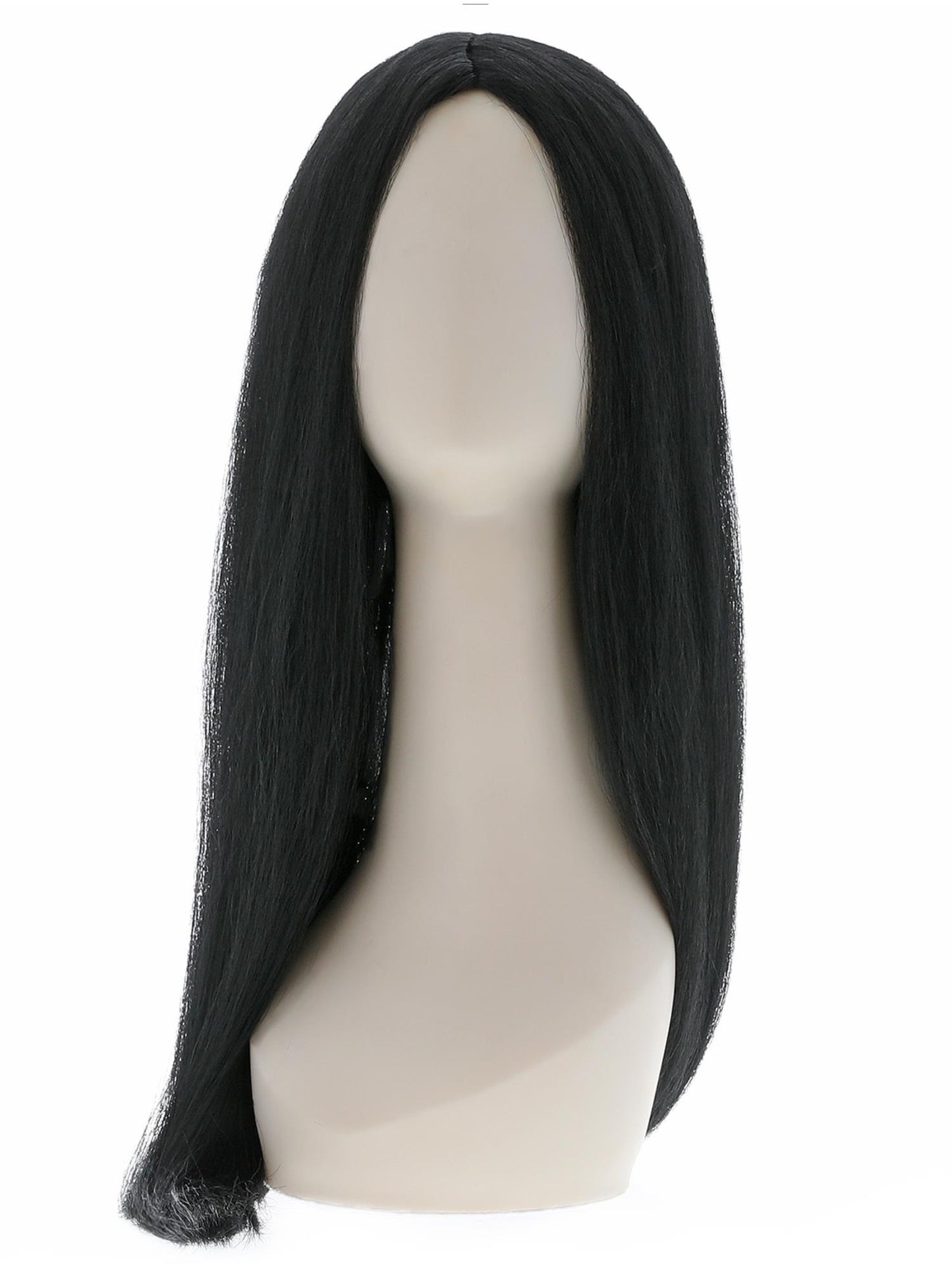 Perruque sorcière, Noir, 60cm / 24inde long