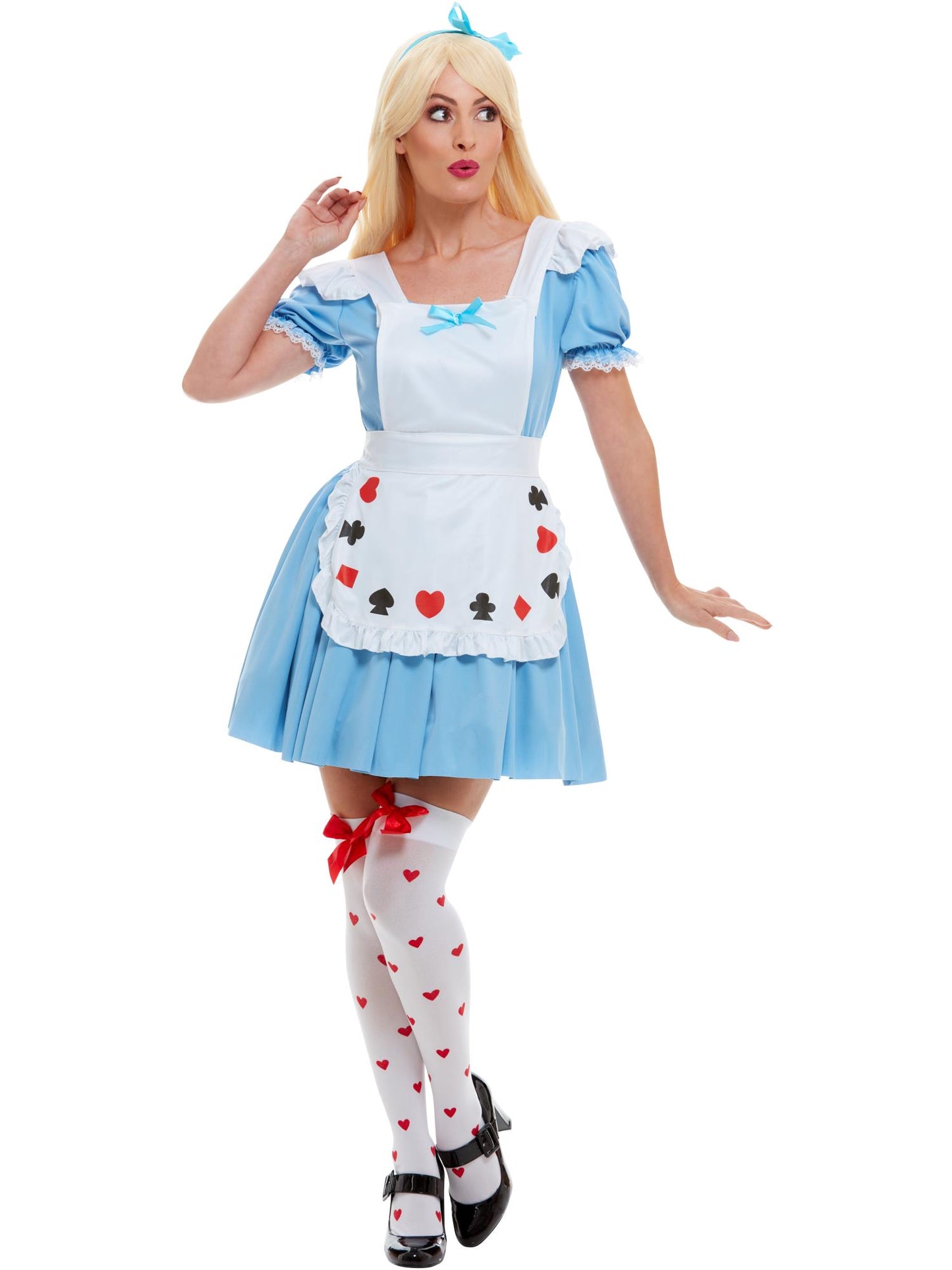 Deck of Cards Girl Costume, Blue Wholesale