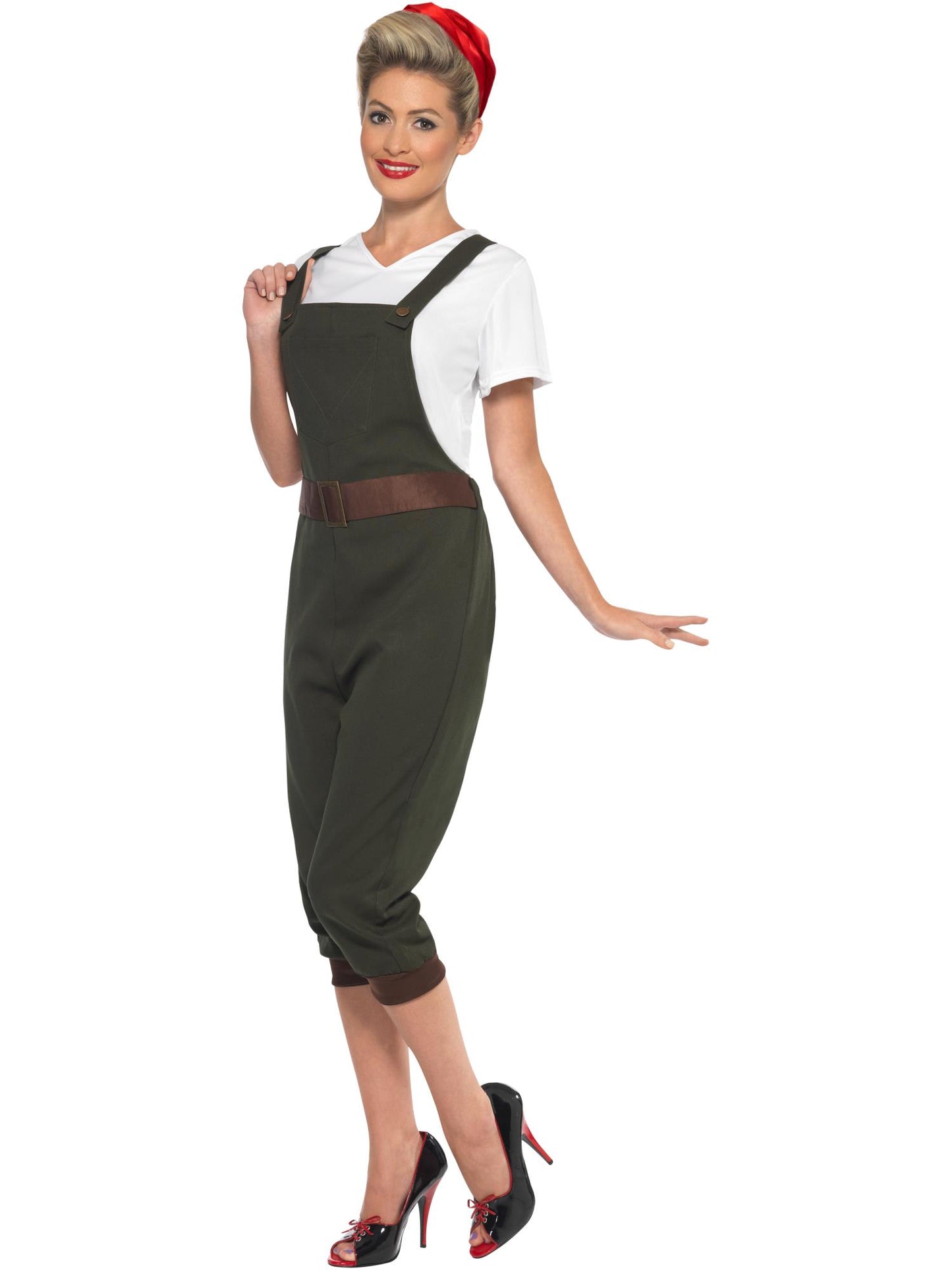 WW2 Land Girl Costume, Green Wholesale