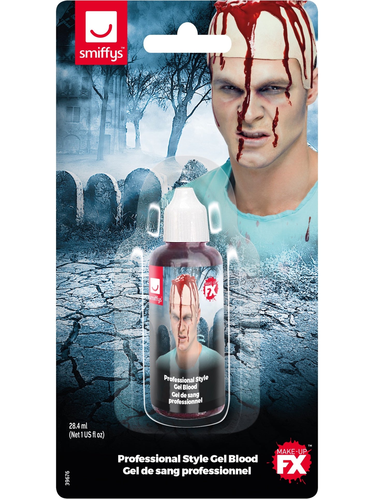Professionelles Blut-Gel, Rot, 28.4ml Flasche