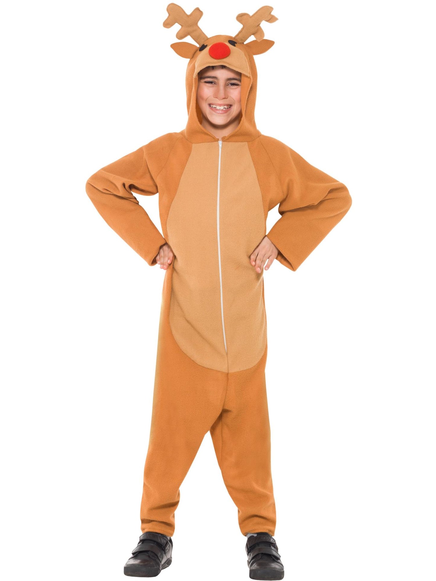 Costume de renne, Brun, avec combinaison