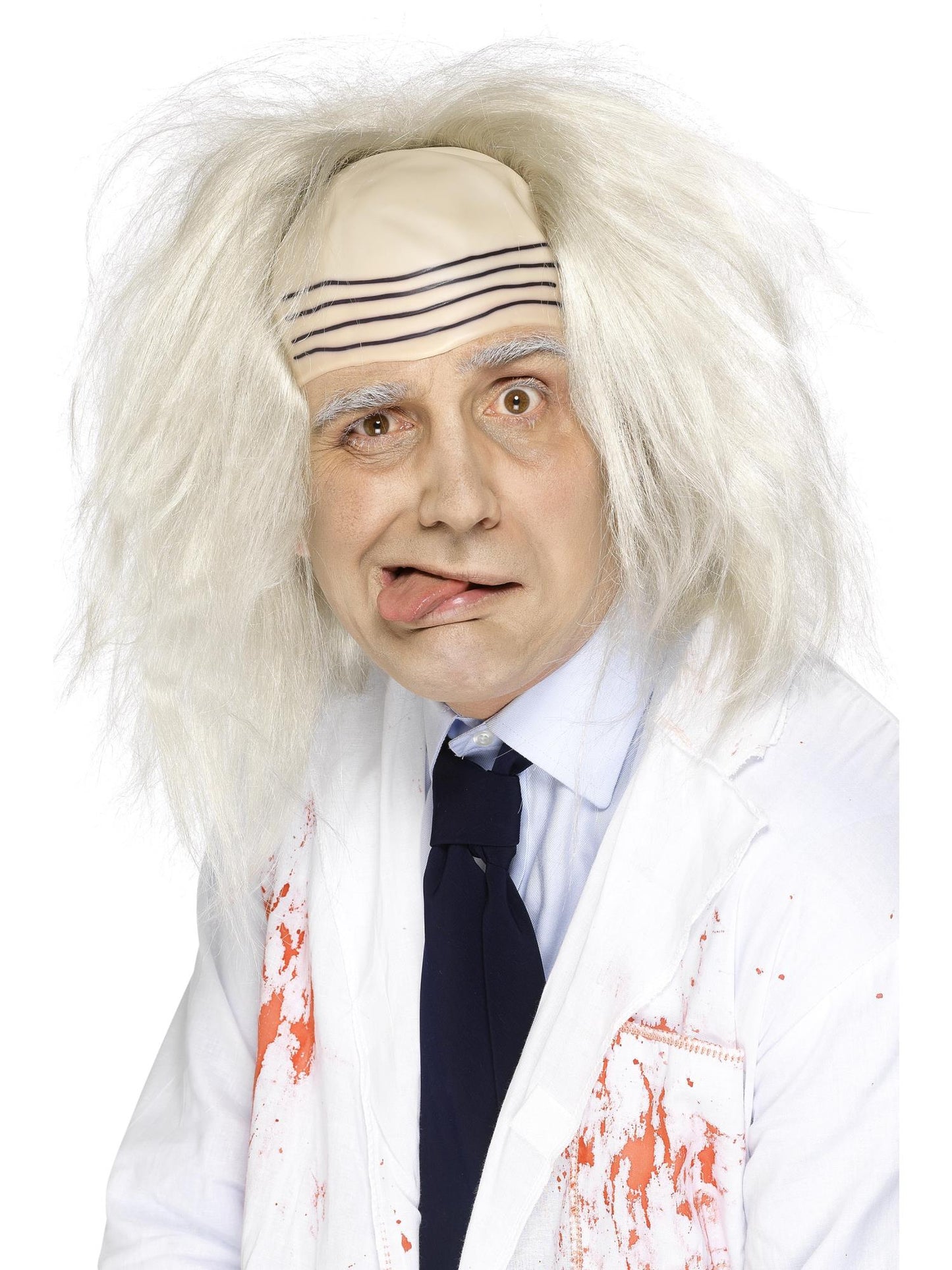 Mad Scientist Wig, Grey Wholesale