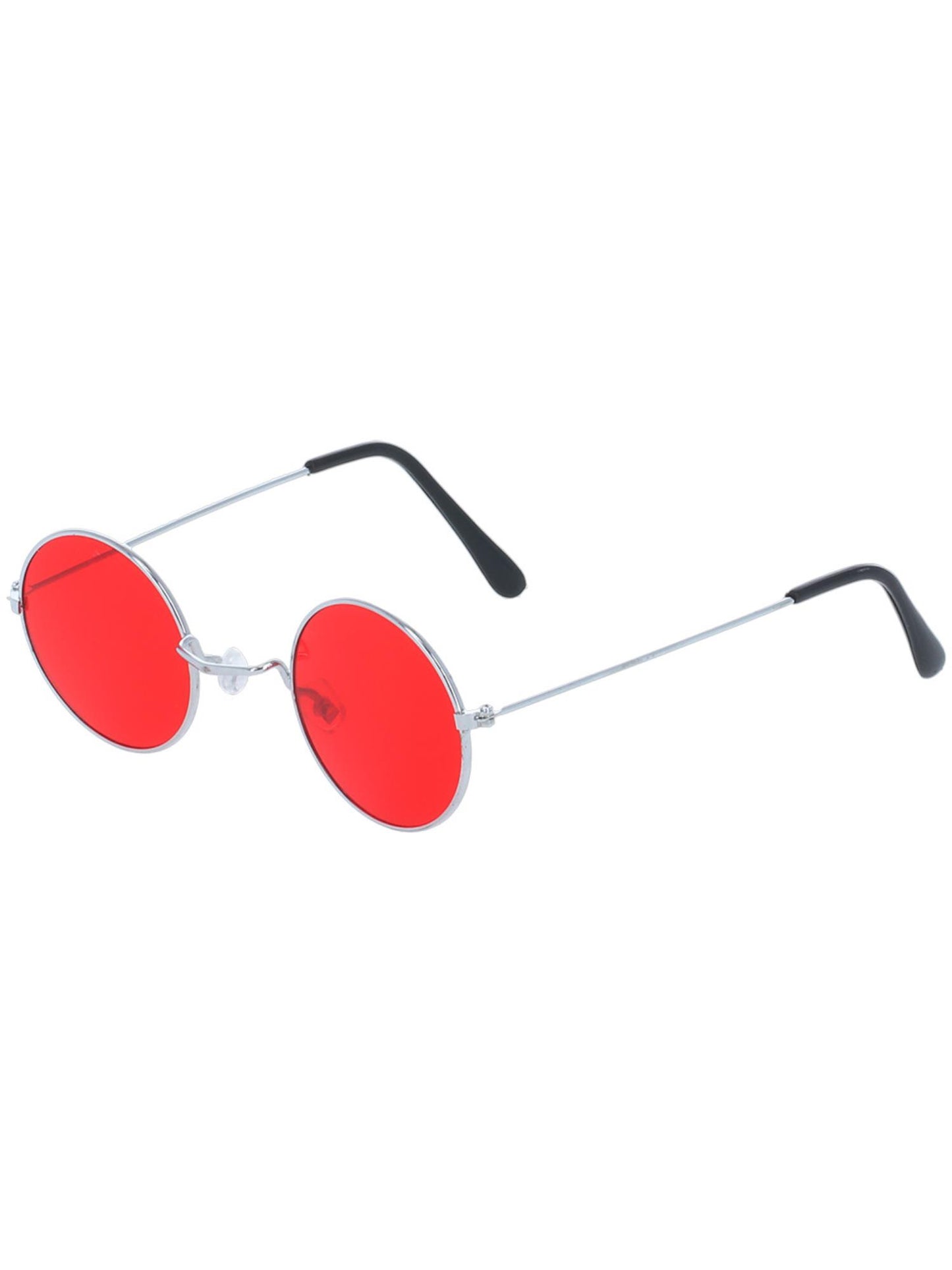 Lunettes hippie, rouge