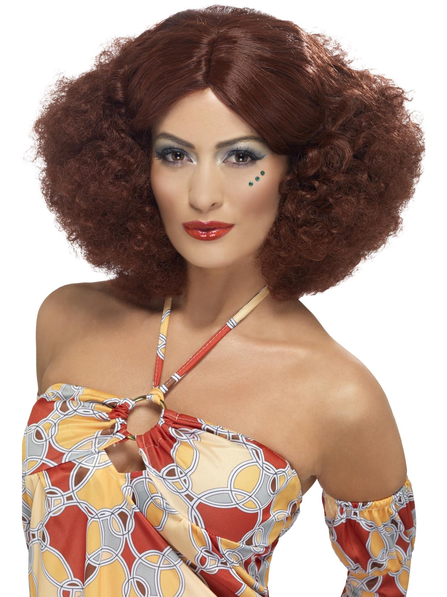 70s Afro Wig, Auburn Wholesale