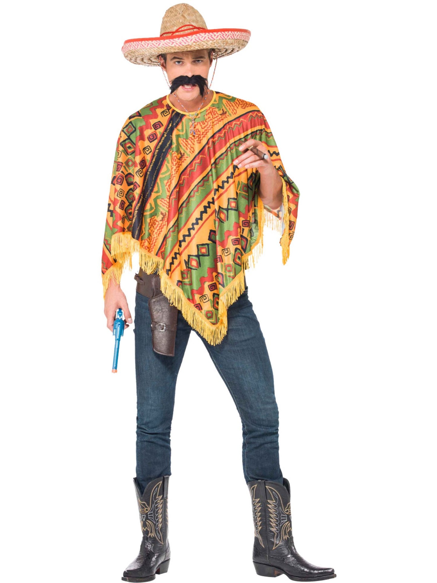 Poncho & Moustache, Orange Wholesale