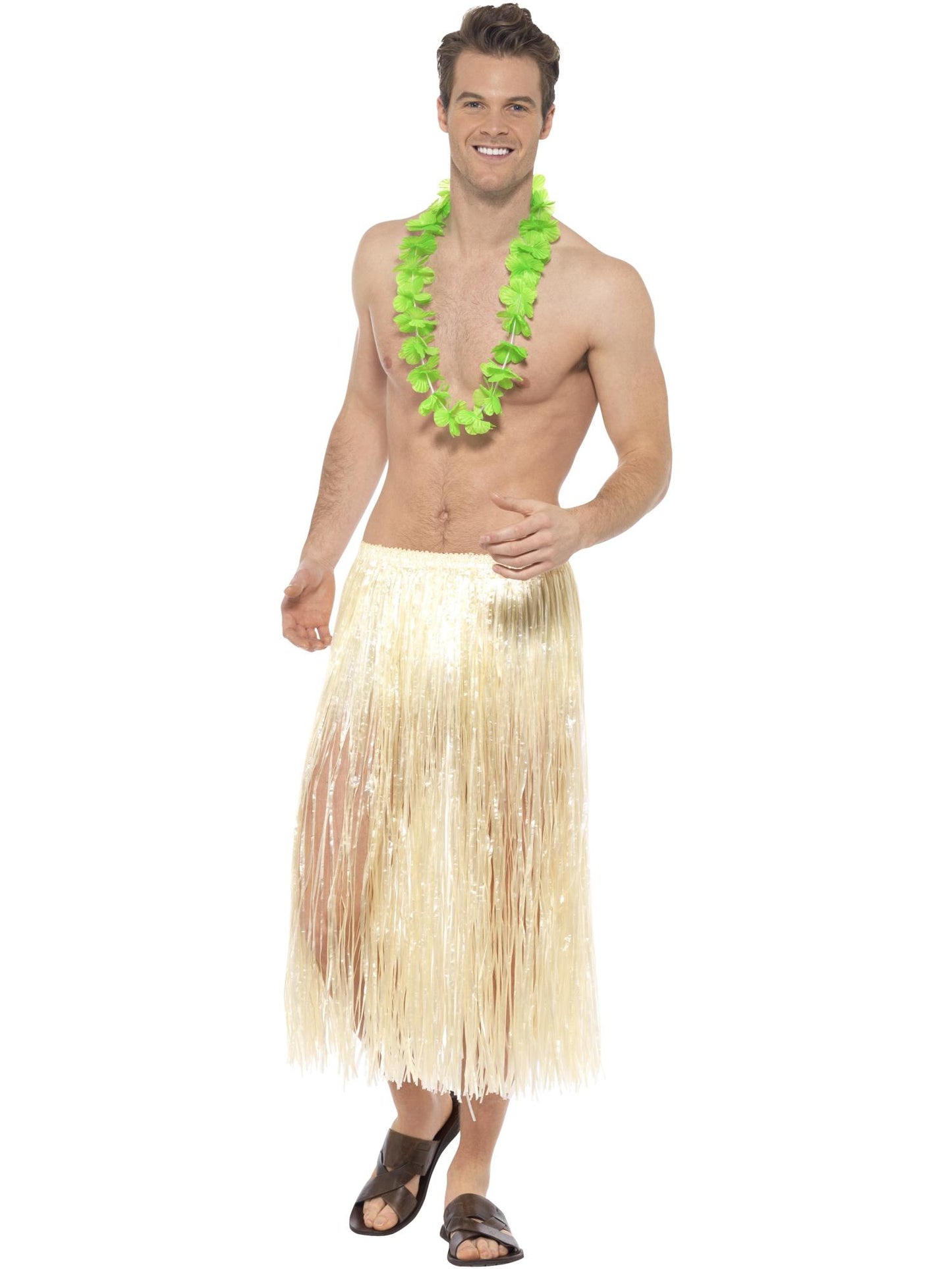 Hawaiian Lei, Neon Green Wholesale
