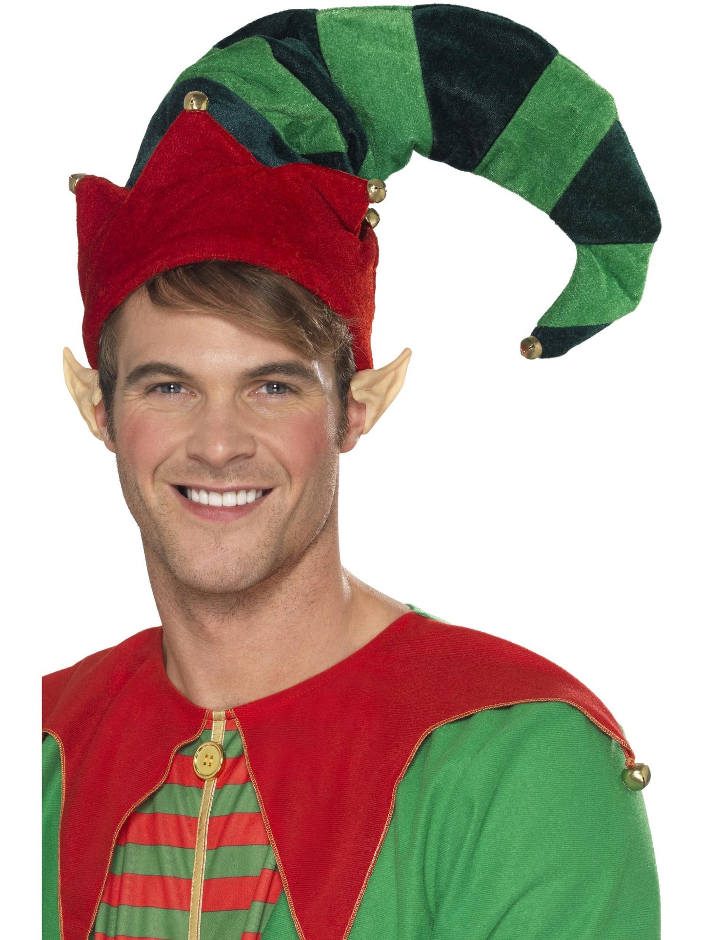 Plush Elf Hat, Green Wholesale