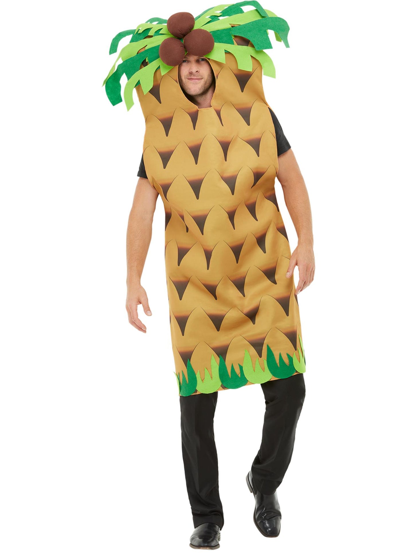 Déguisement de palmier, Vert, avec tabard