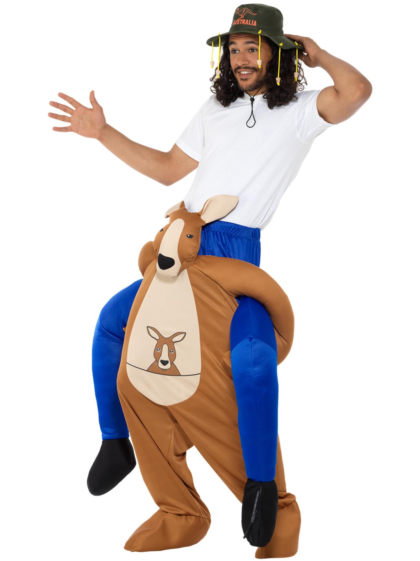 Piggyback Kangaroo Costume, Brown Wholesale