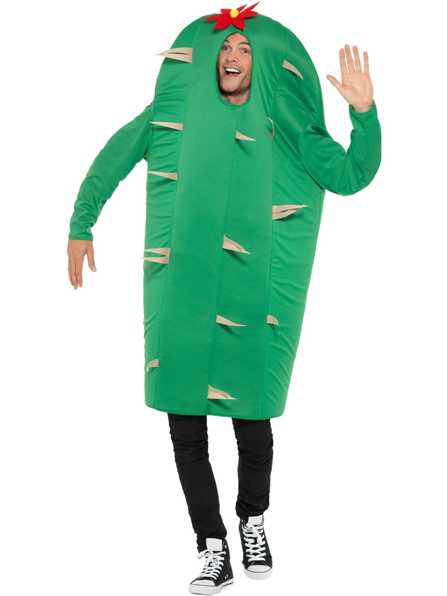 Déguisement de cactus, Vert, avec tabard
