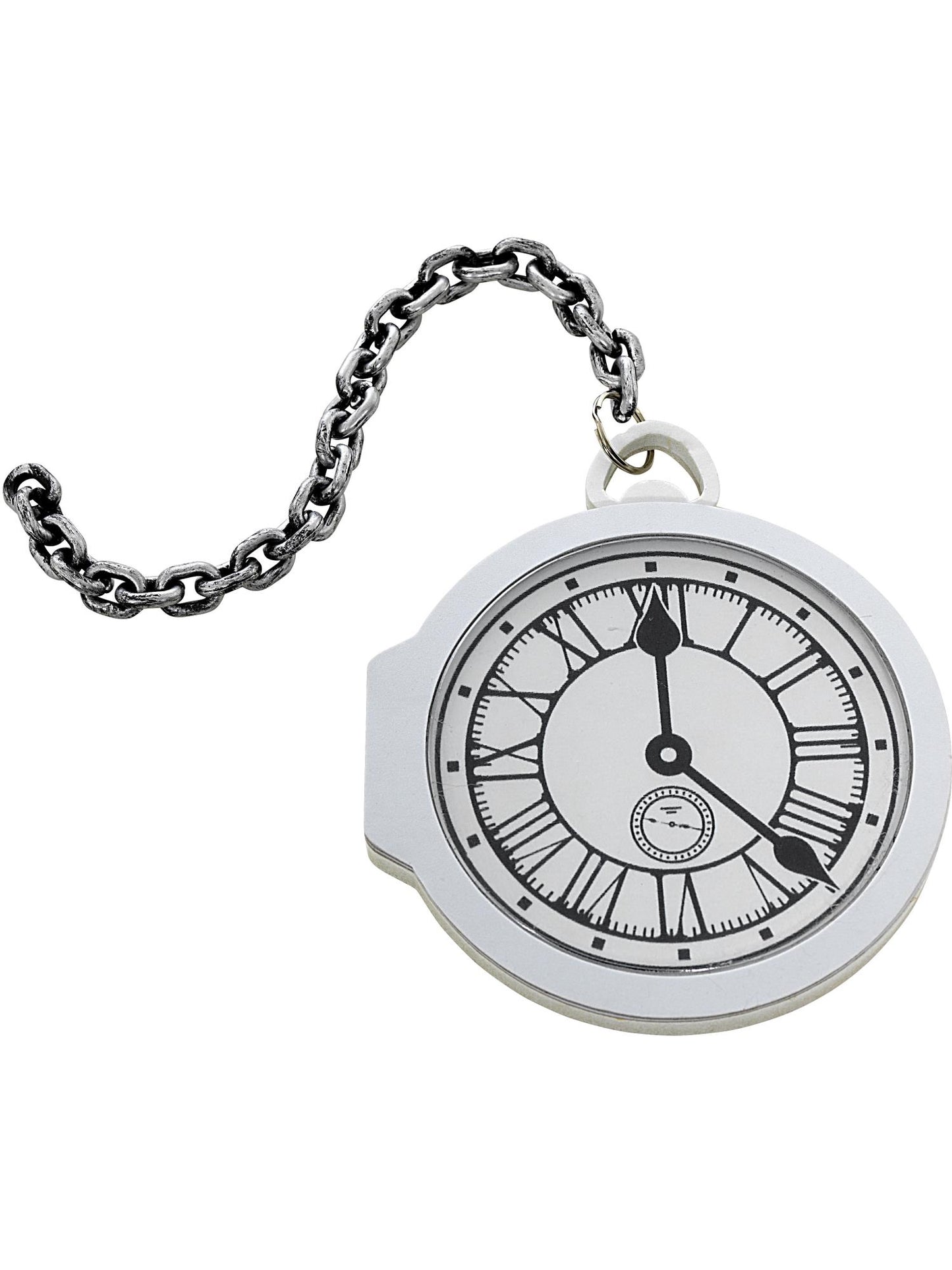 Montre à gousset surdimensionnée, Blanc, EVA