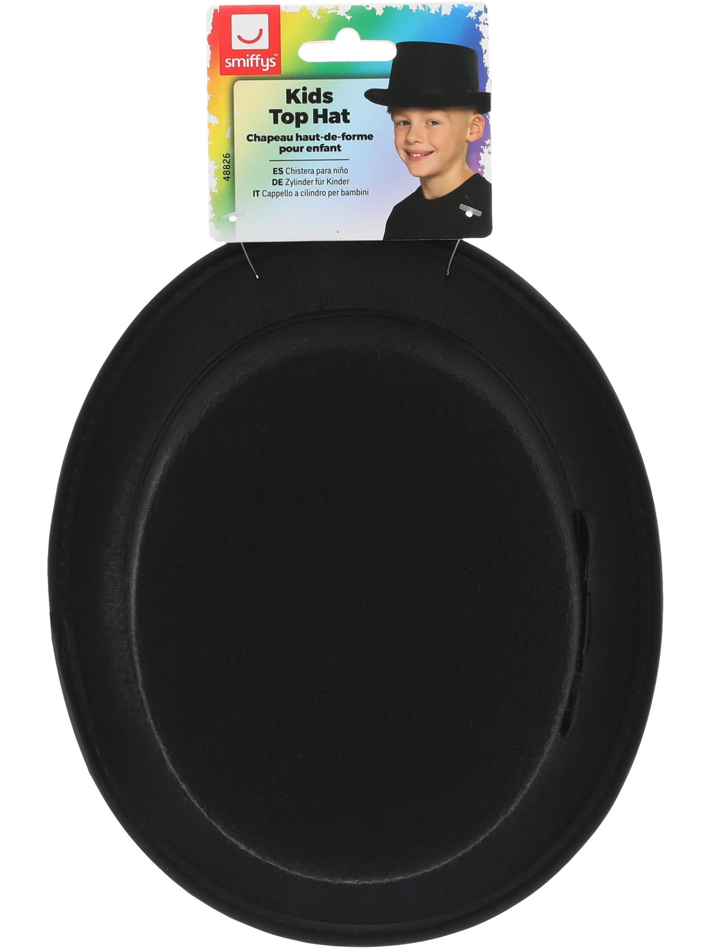 Zylinder für Kinder, schwarz