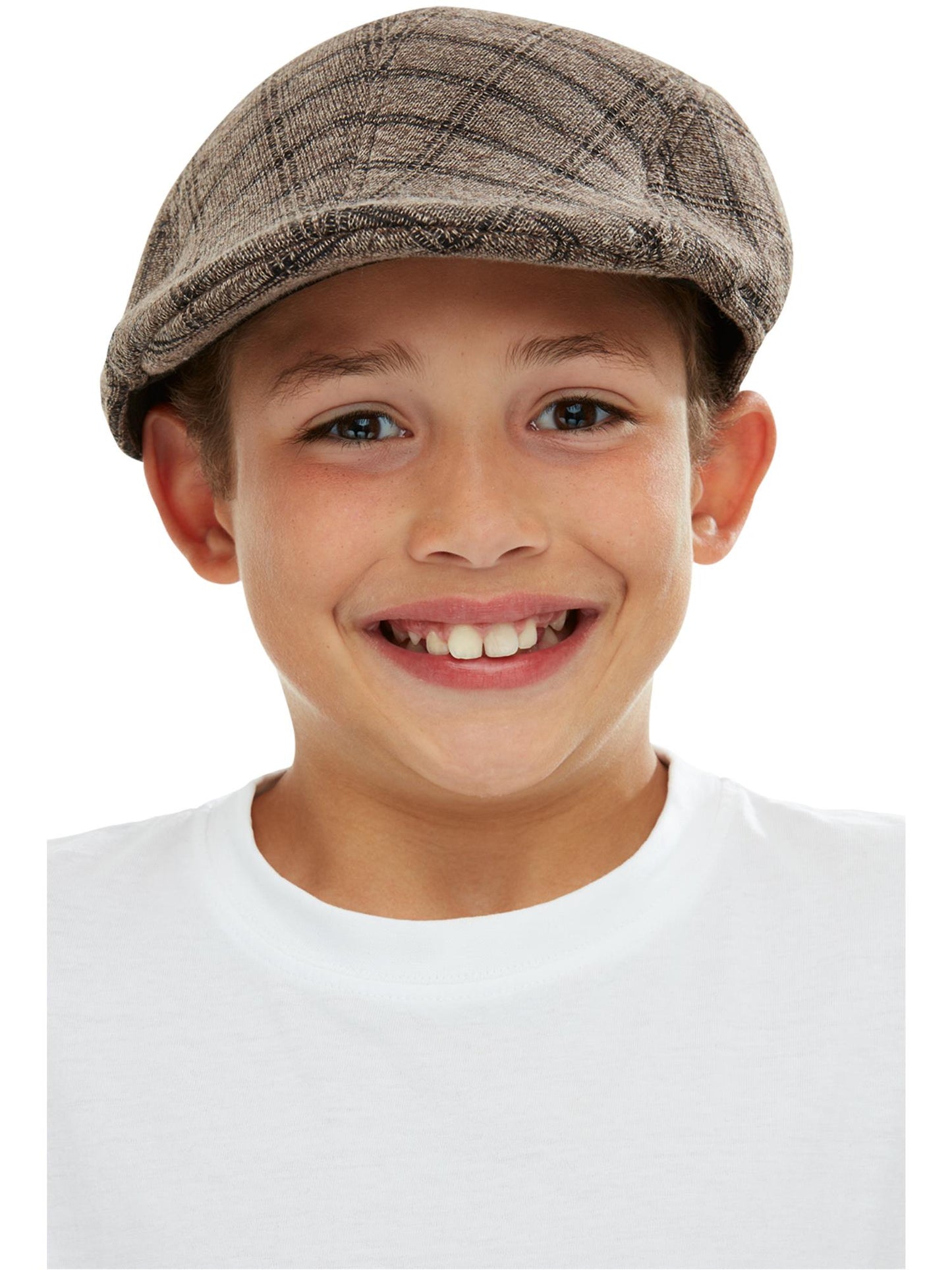 Casquette enfant, Marron et noir
