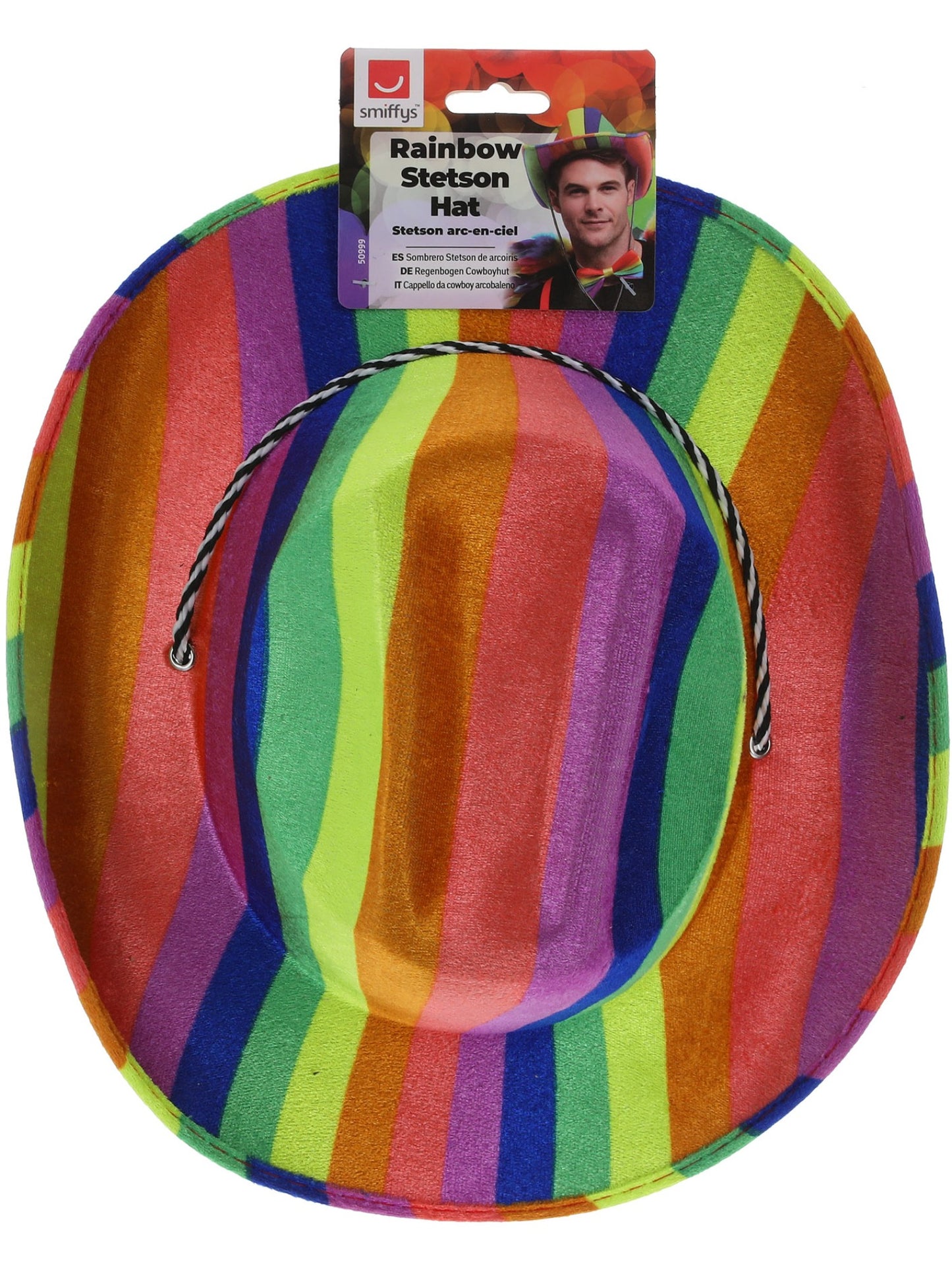 Rainbow Stetson Hat, Multi-Coloured Wholesale