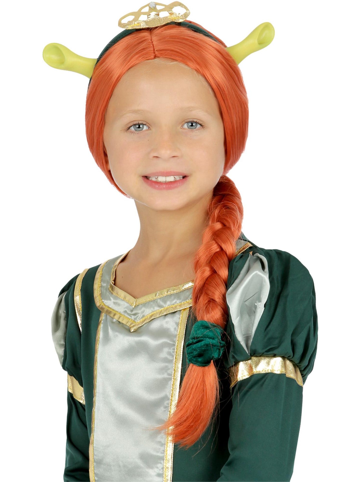 Shrek, Fiona-Perücke, Geflochtene Perücke