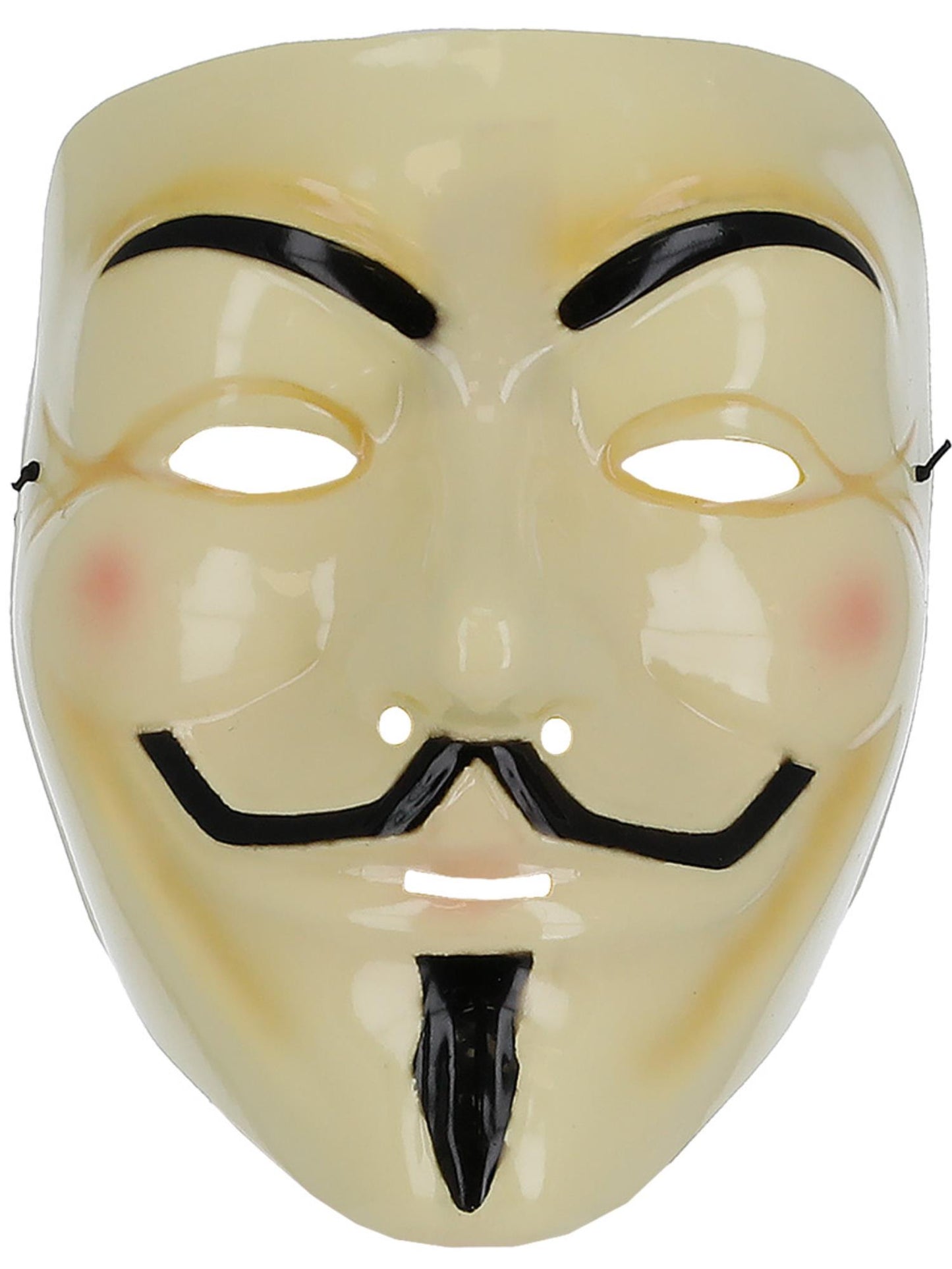 Guy Fawkes Mask, Cream Wholesale