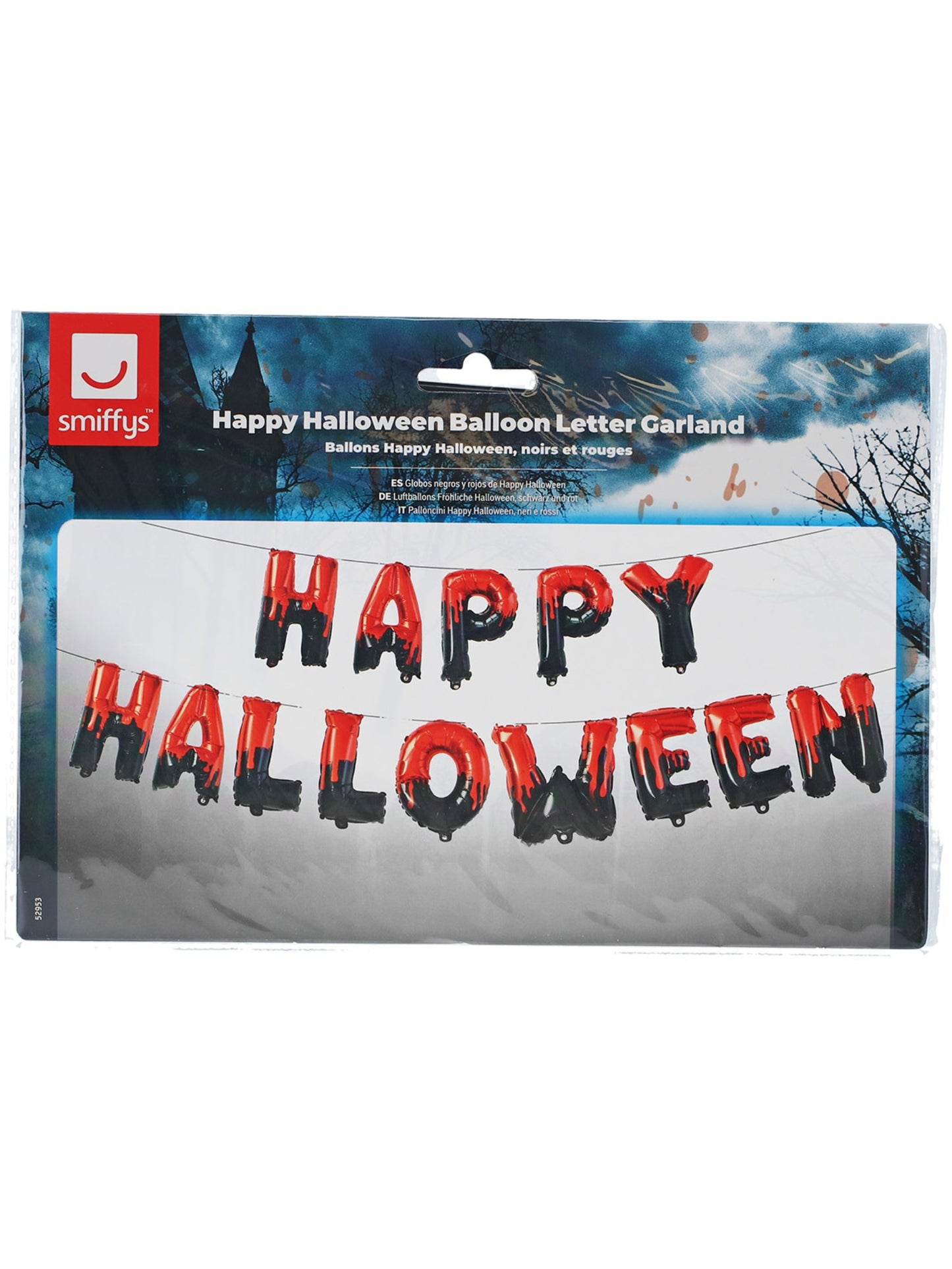 15"/40cm Happy Halloween Foil Balloon Garland Wholesale