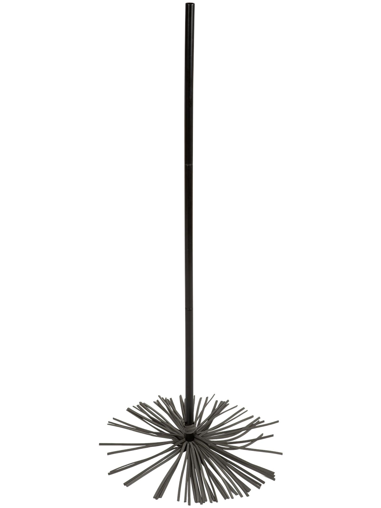 Schornsteinfegerbürste, schwarz, 3-teilig, 96 cm/38 Zoll