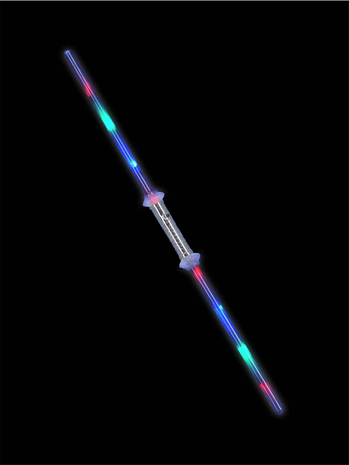 Sable de luz LED doble de 29"/74 cm, Pilas incluidas